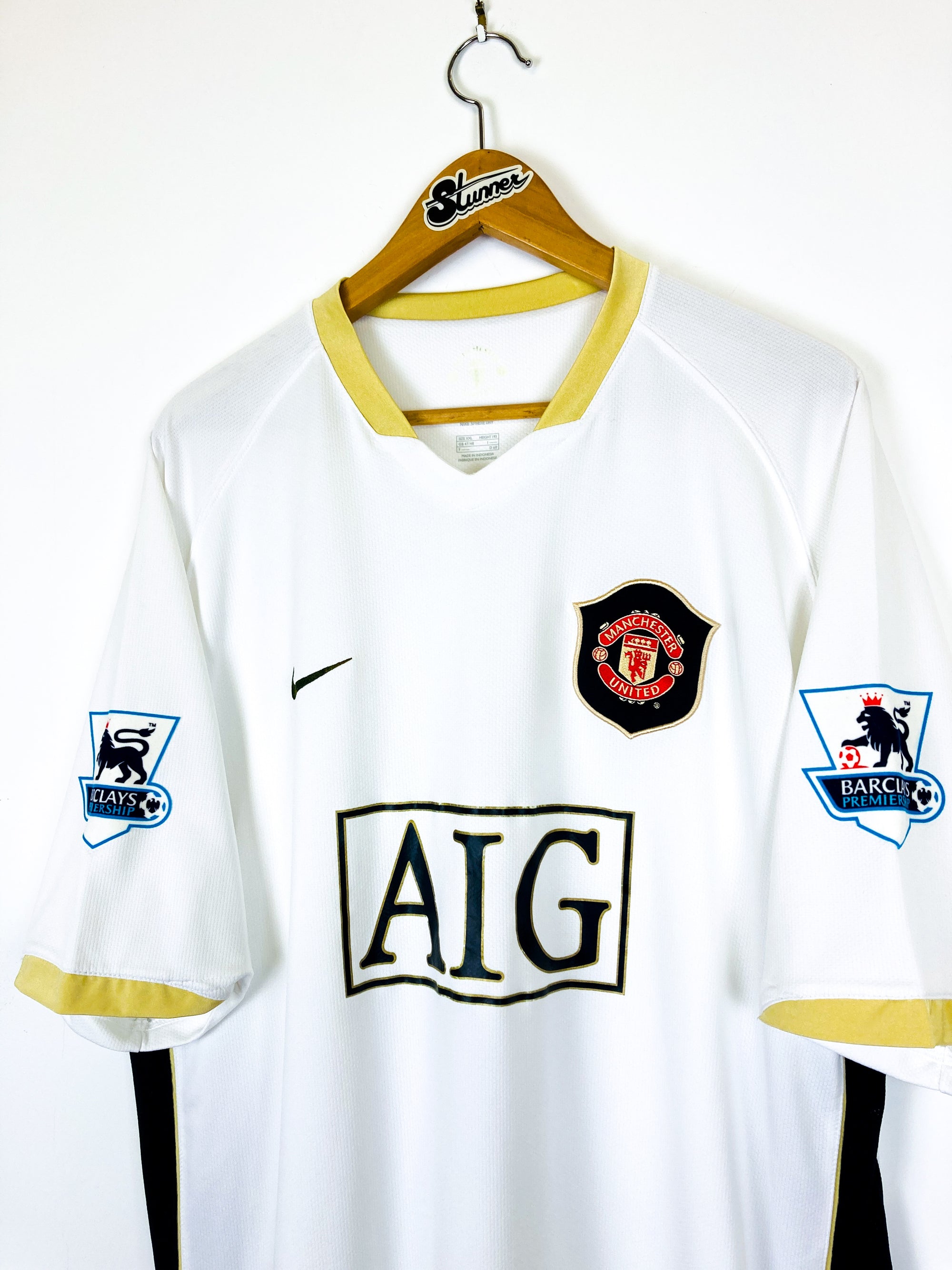 MANCHESTER UNITED 2006/2008 AWAY SHIRT #10 ROONEY