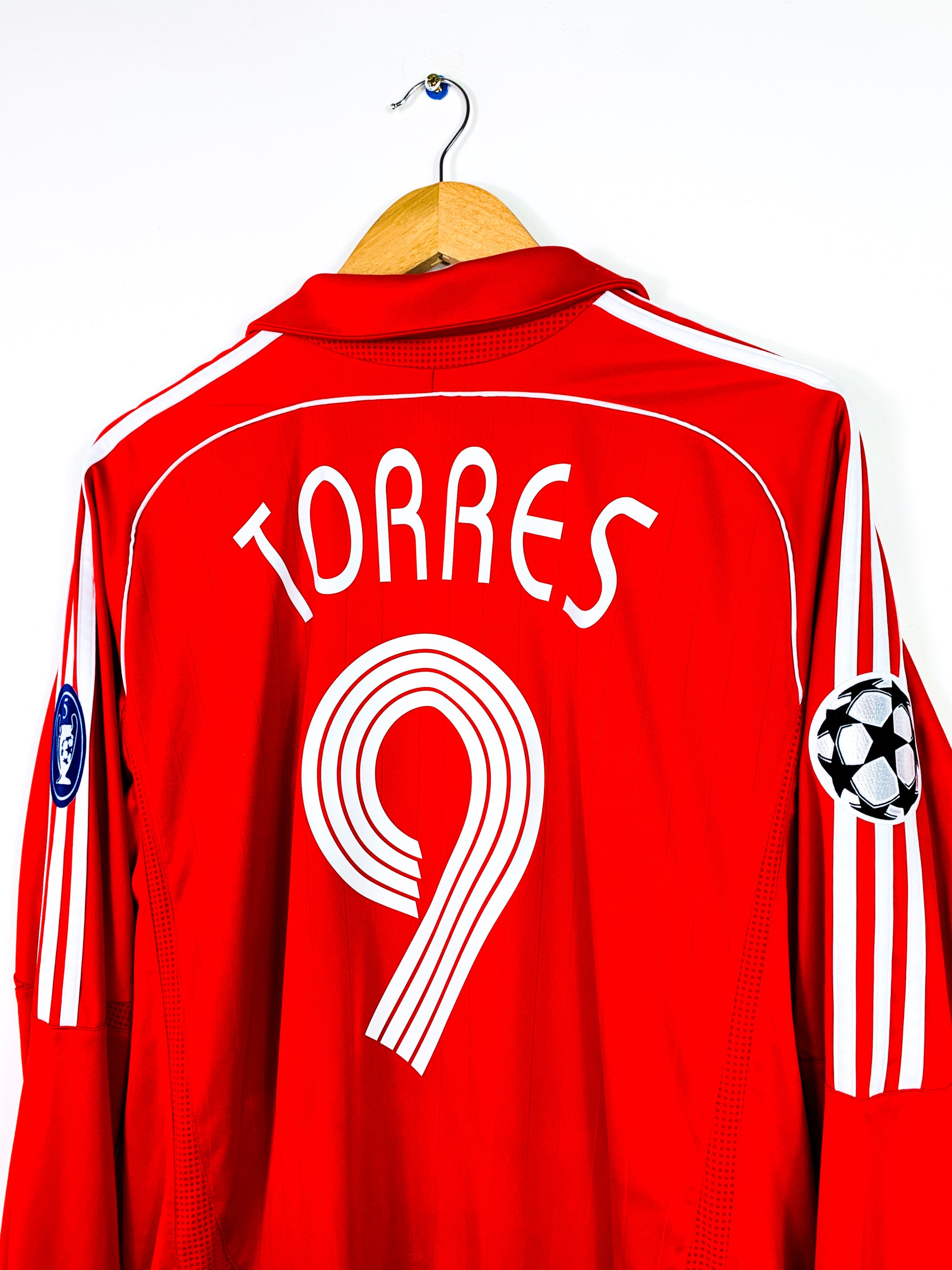 LIVERPOOL 2006/2008 HOME SHIRT #9 TORRES [L/S]
