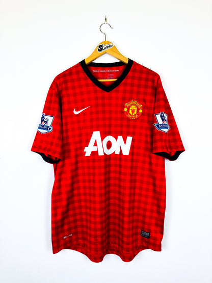 MANCHESTER UNITED 2012/2013 HOME SHIRT #22 SCHOLES