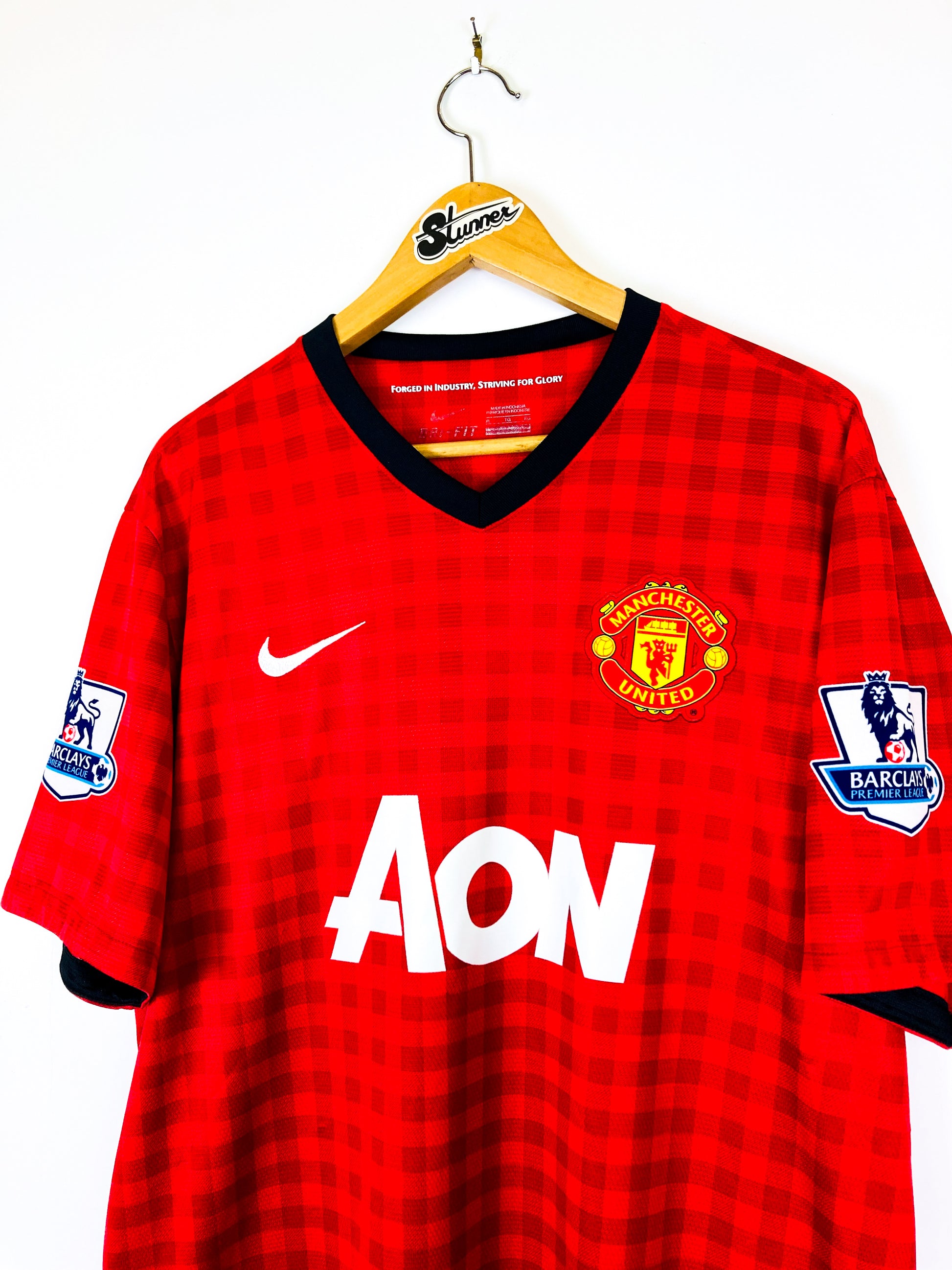 MANCHESTER UNITED 2012/2013 HOME SHIRT #22 SCHOLES