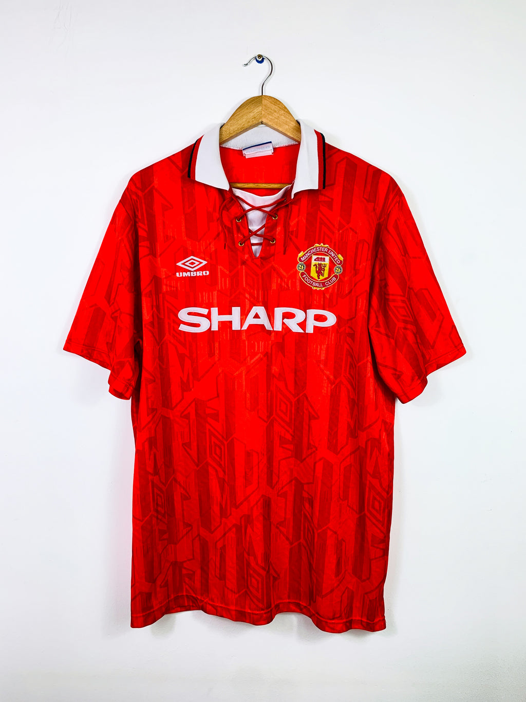 MANCHESTER UNITED 1992/1994 HOME SHIRT #7 CANTONA