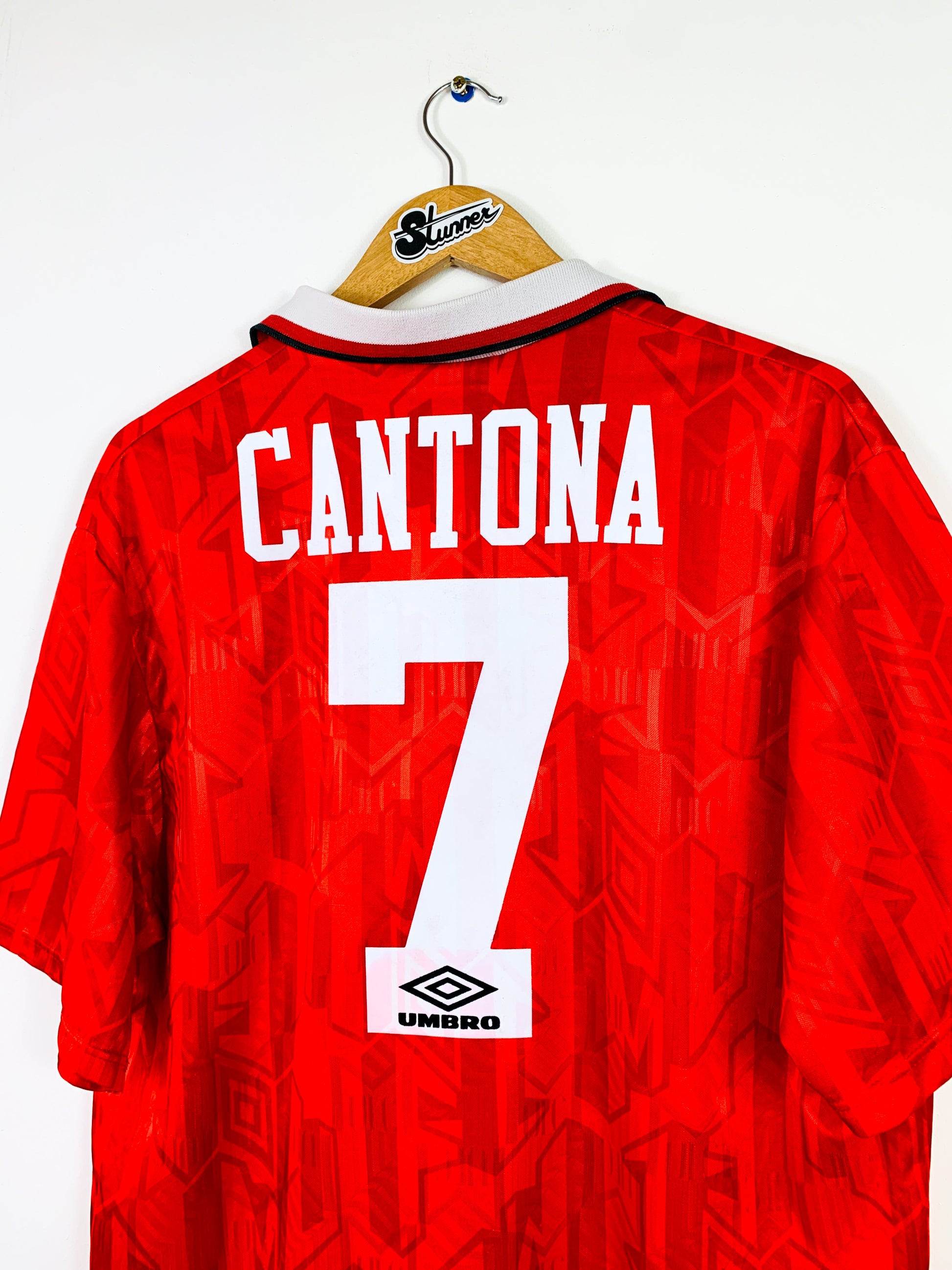 MANCHESTER UNITED 1992/1994 HOME SHIRT #7 CANTONA