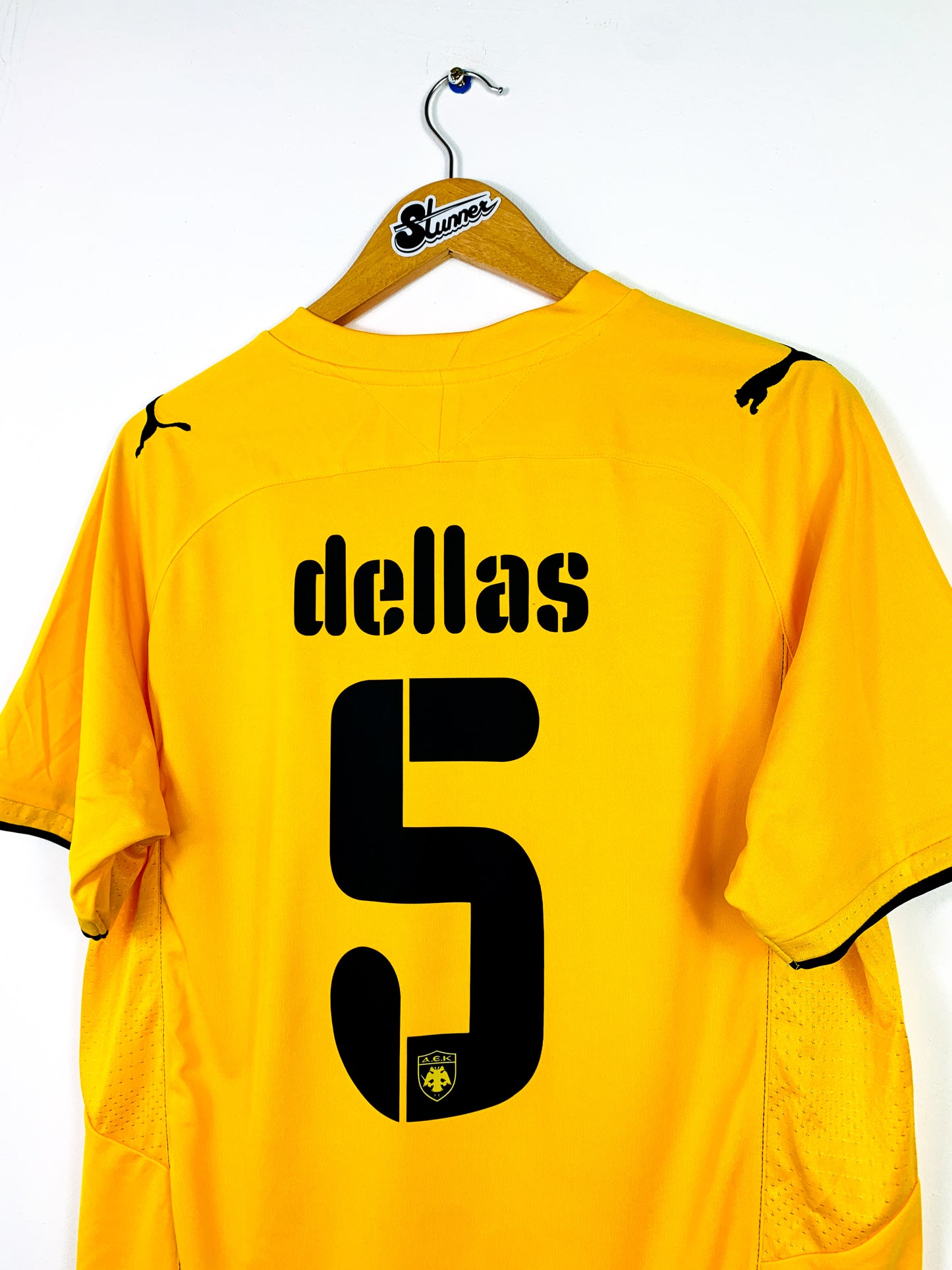 AEK 2009/2010 HOME SHIRT #5 DELLAS