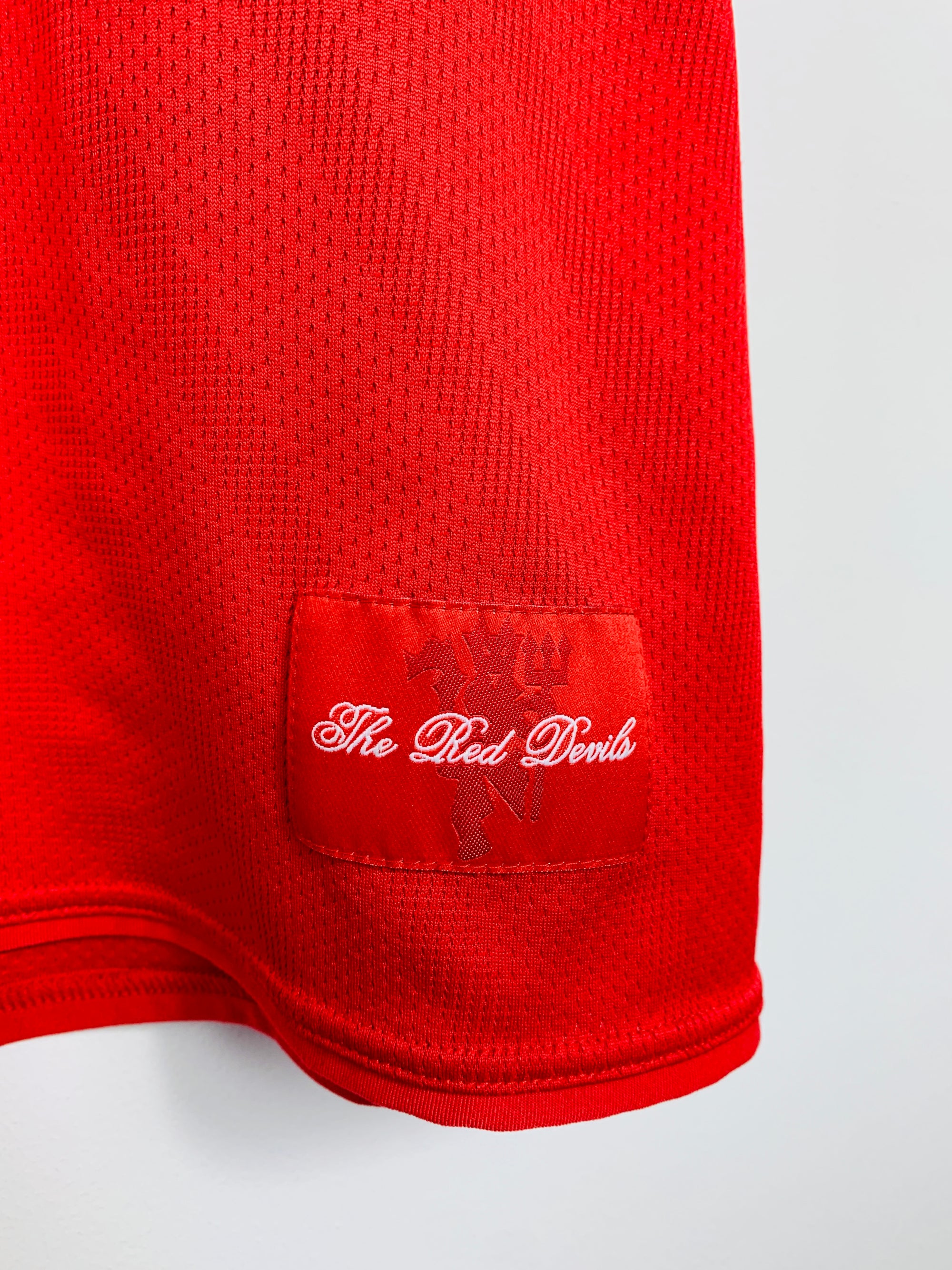 MANCHESTER UNITED 2007/2009 HOME SHIRT #7 RONALDO