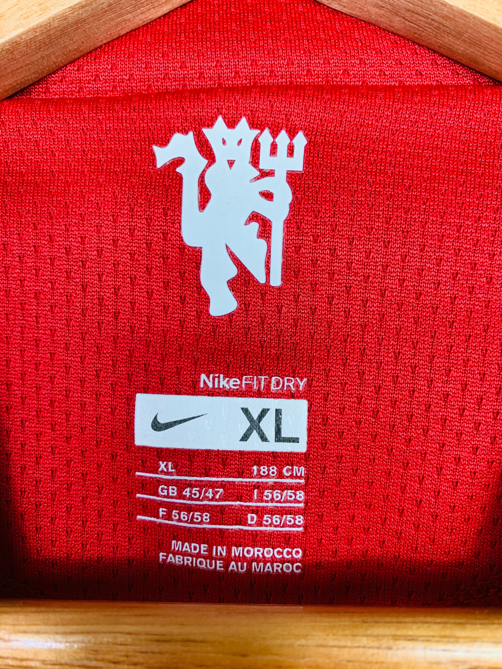 MANCHESTER UNITED 2007/2009 HOME SHIRT #7 RONALDO