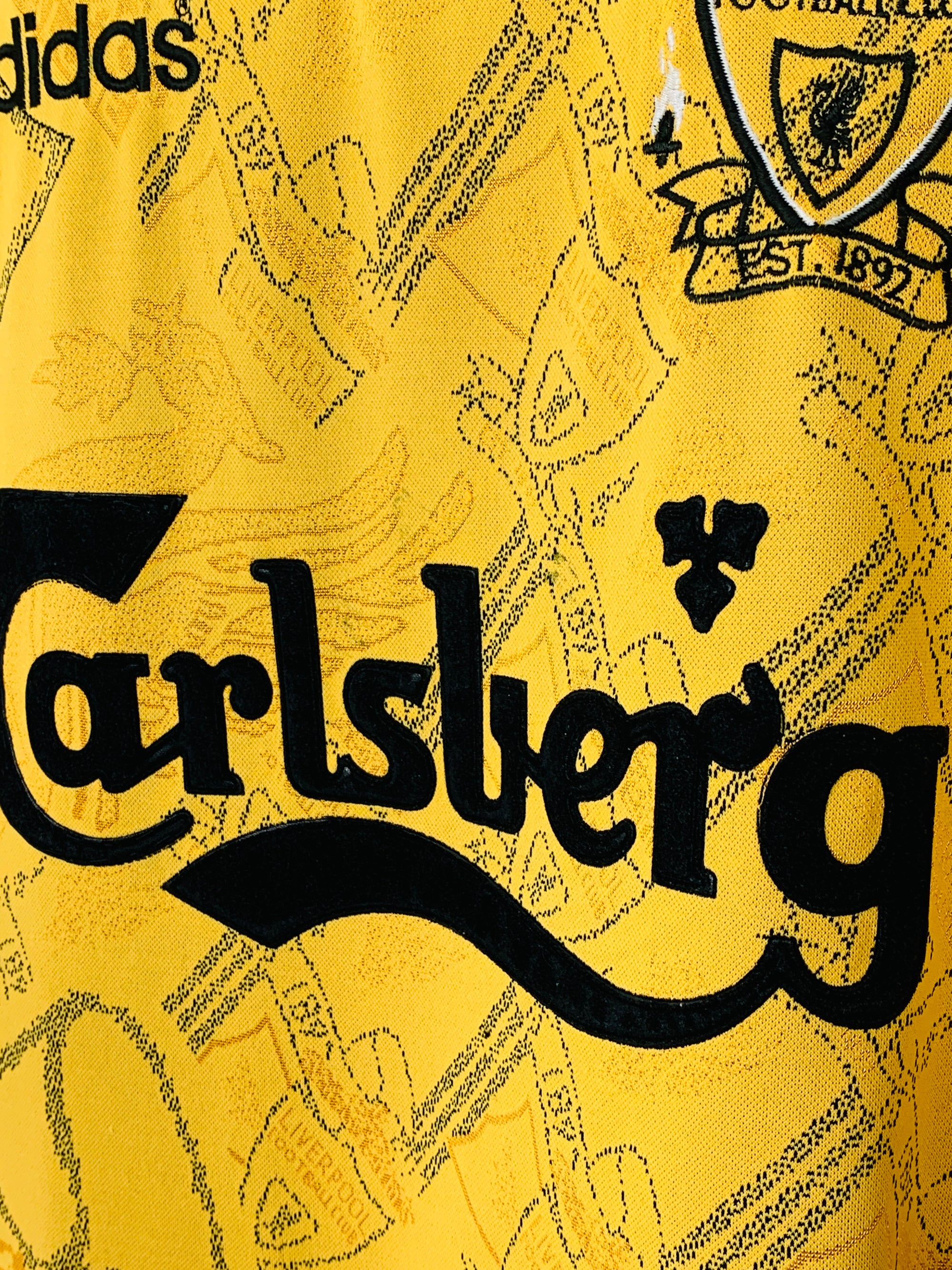 LIVERPOOL 1994/1996 THIRD SHIRT #9 RUSH
