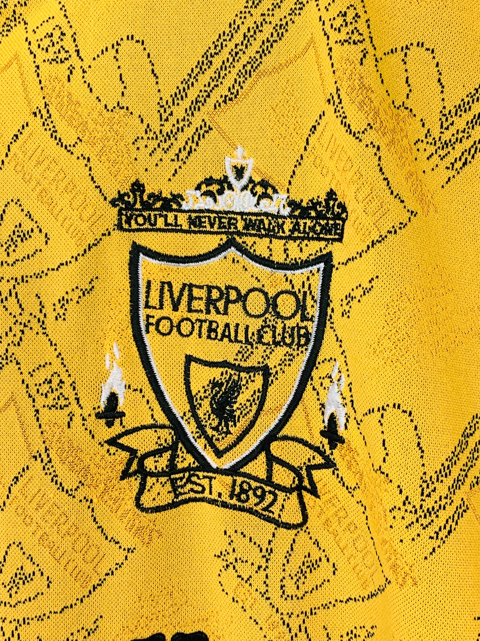 LIVERPOOL 1994/1996 THIRD SHIRT #9 RUSH