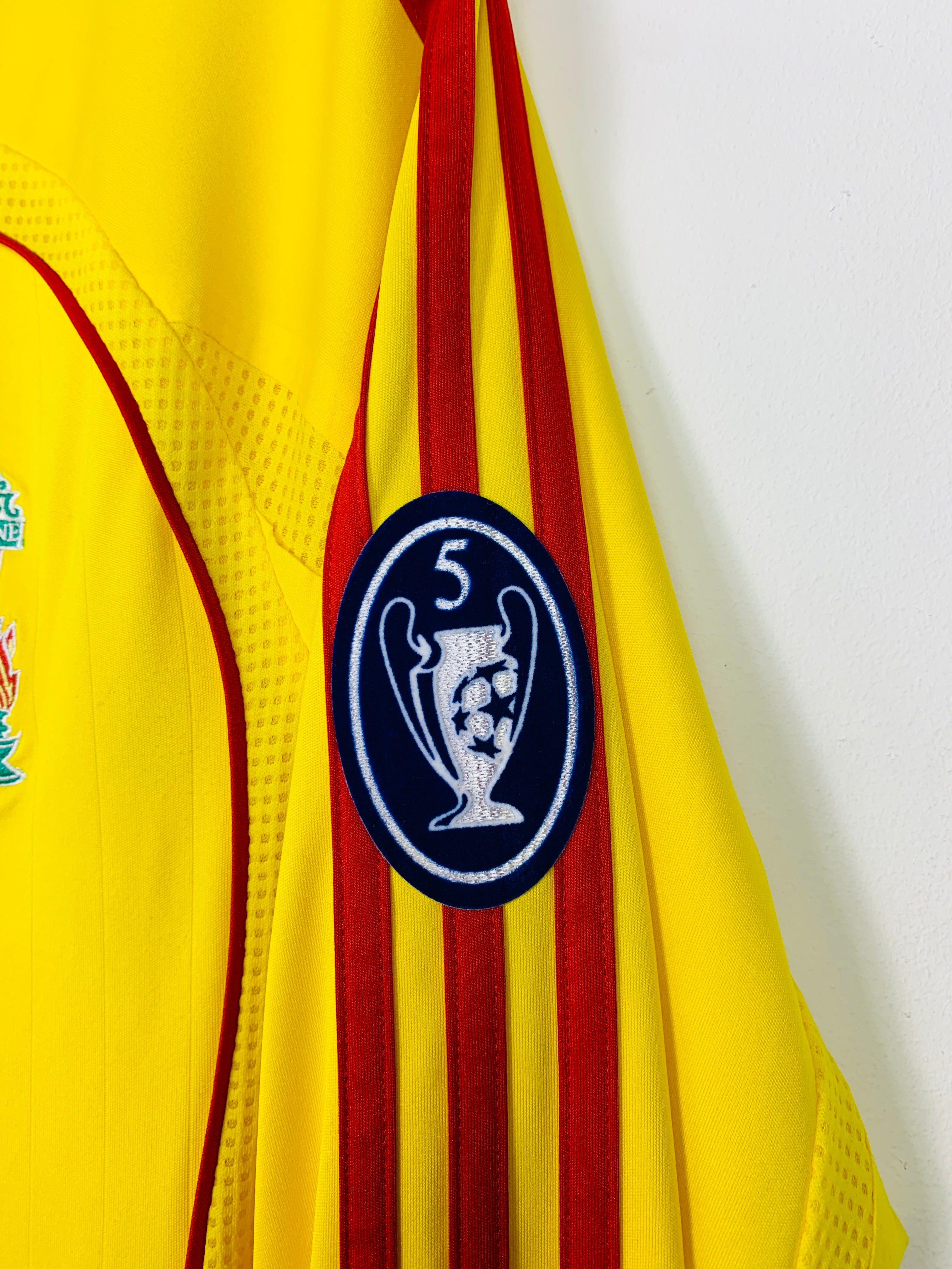 LIVERPOOL 2006/2008 *PLAYER ISSUE* AWAY SHIRT #9 TORRES [L/S]