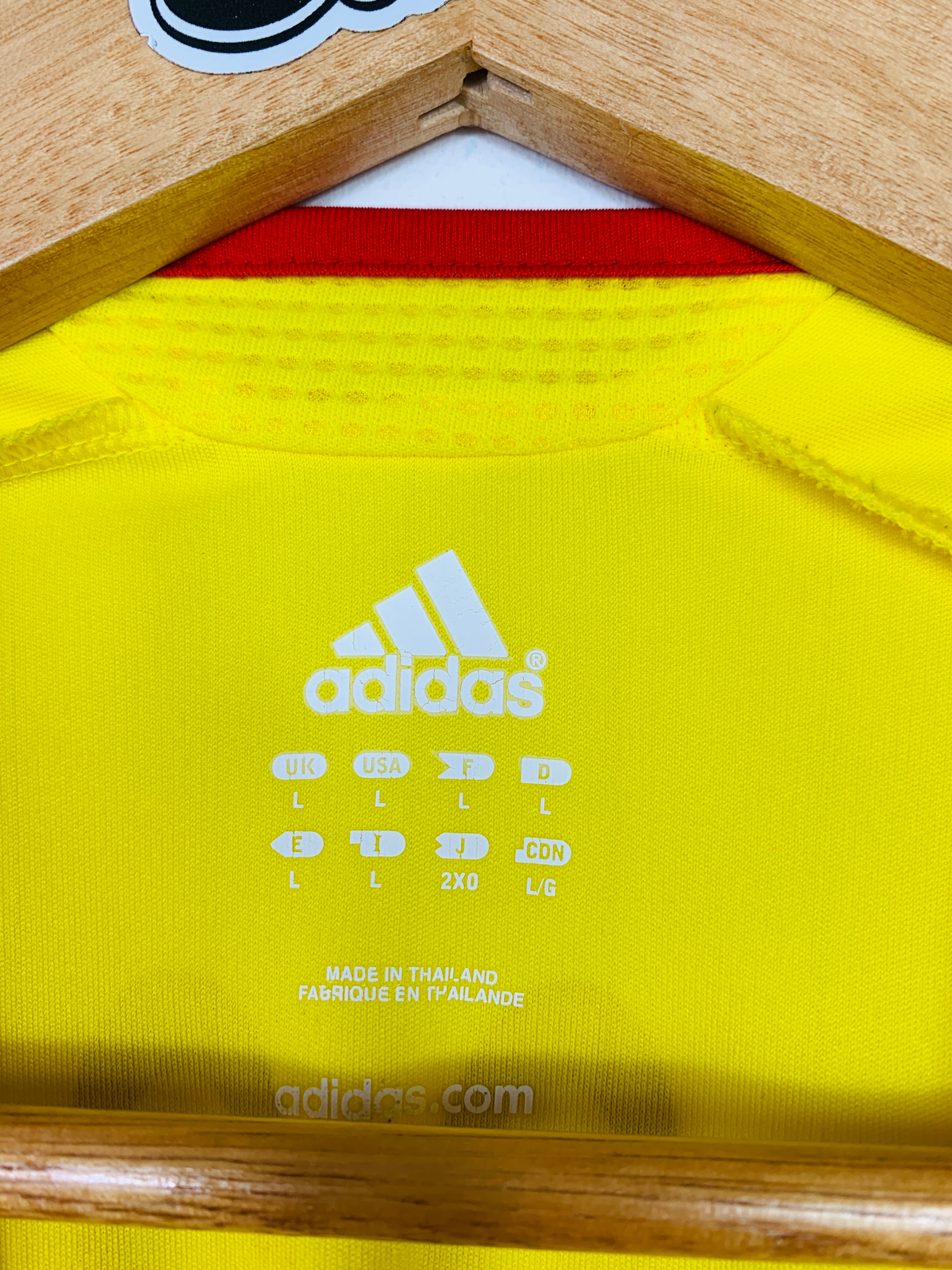 LIVERPOOL 2006/2008 *PLAYER ISSUE* AWAY SHIRT #9 TORRES [L/S]