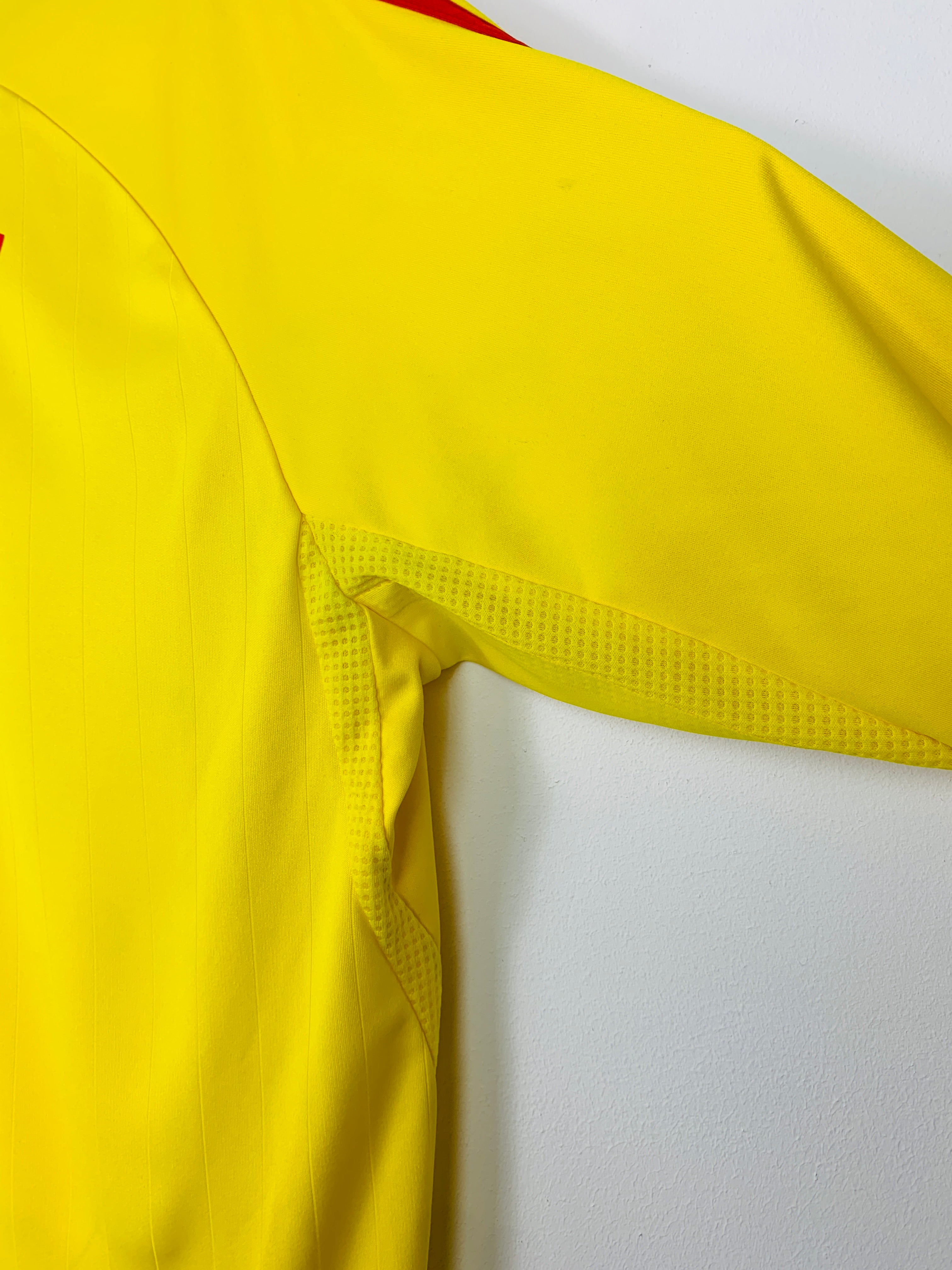 LIVERPOOL 2006/2008 *PLAYER ISSUE* AWAY SHIRT #9 TORRES [L/S]