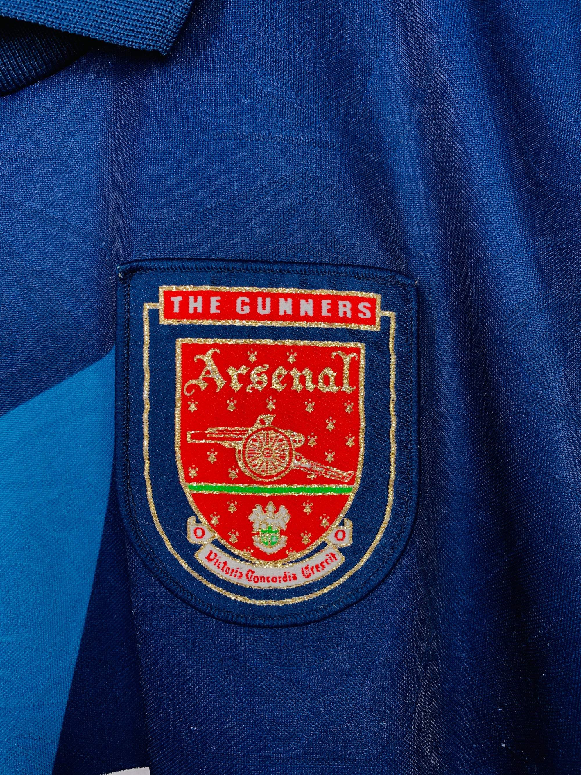 ARSENAL 1995/1996 AWAY SHIRT #8 WRIGHT