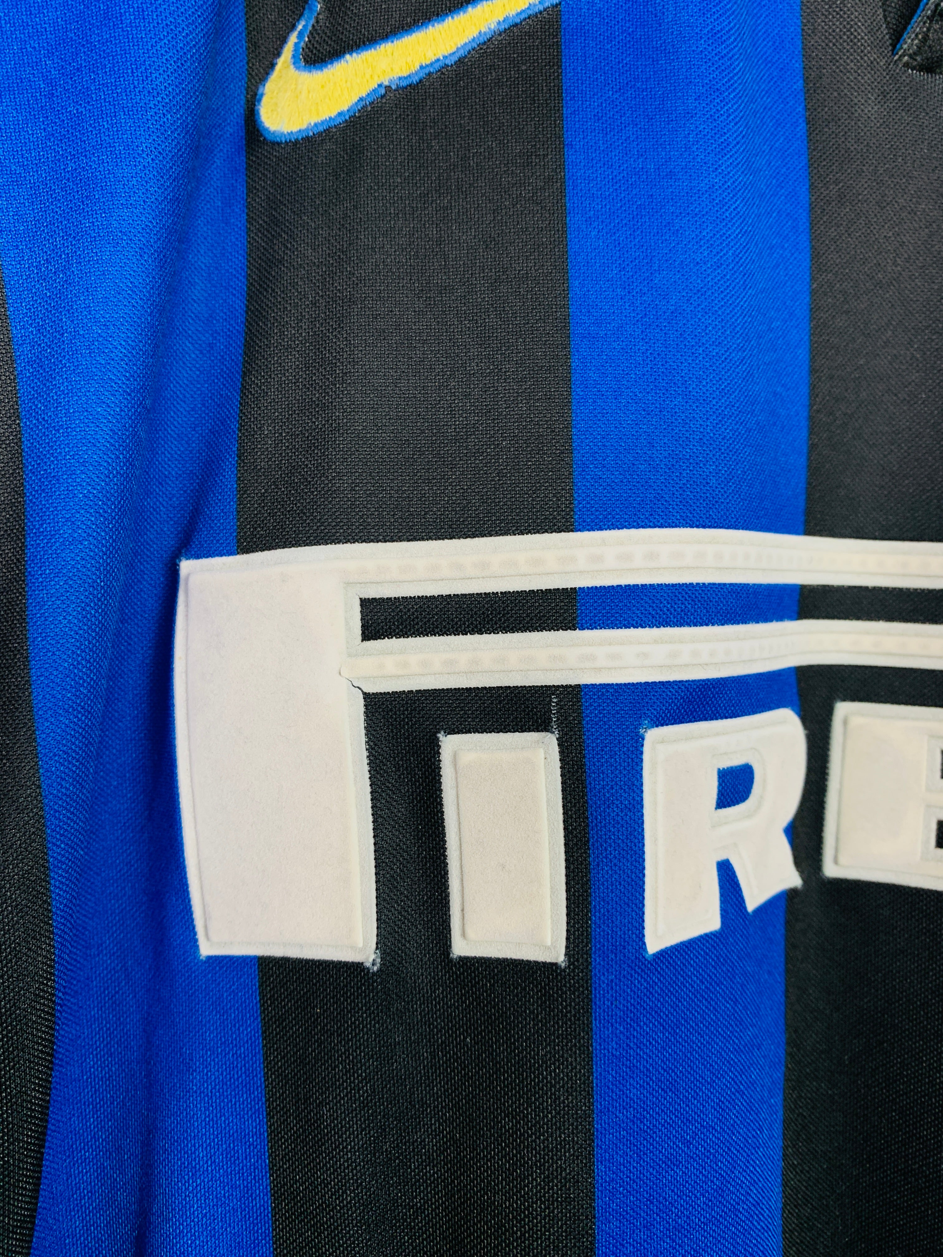 INTER MILAN 1998/1999 HOME SHIRT #9 RONALDO