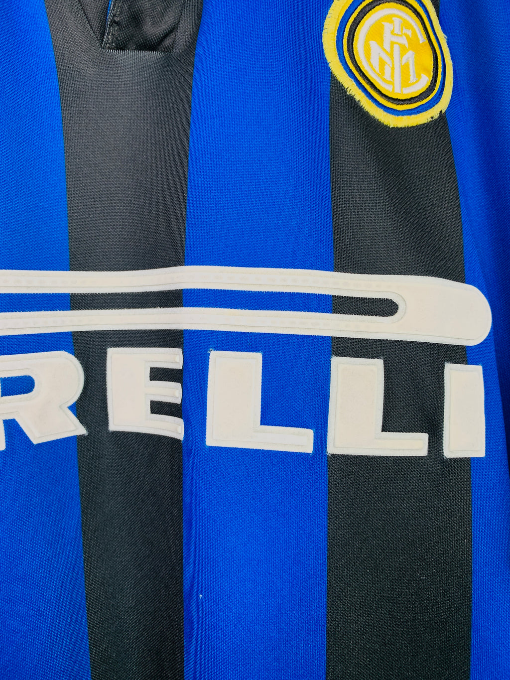 INTER MILAN 1998/1999 HOME SHIRT #9 RONALDO