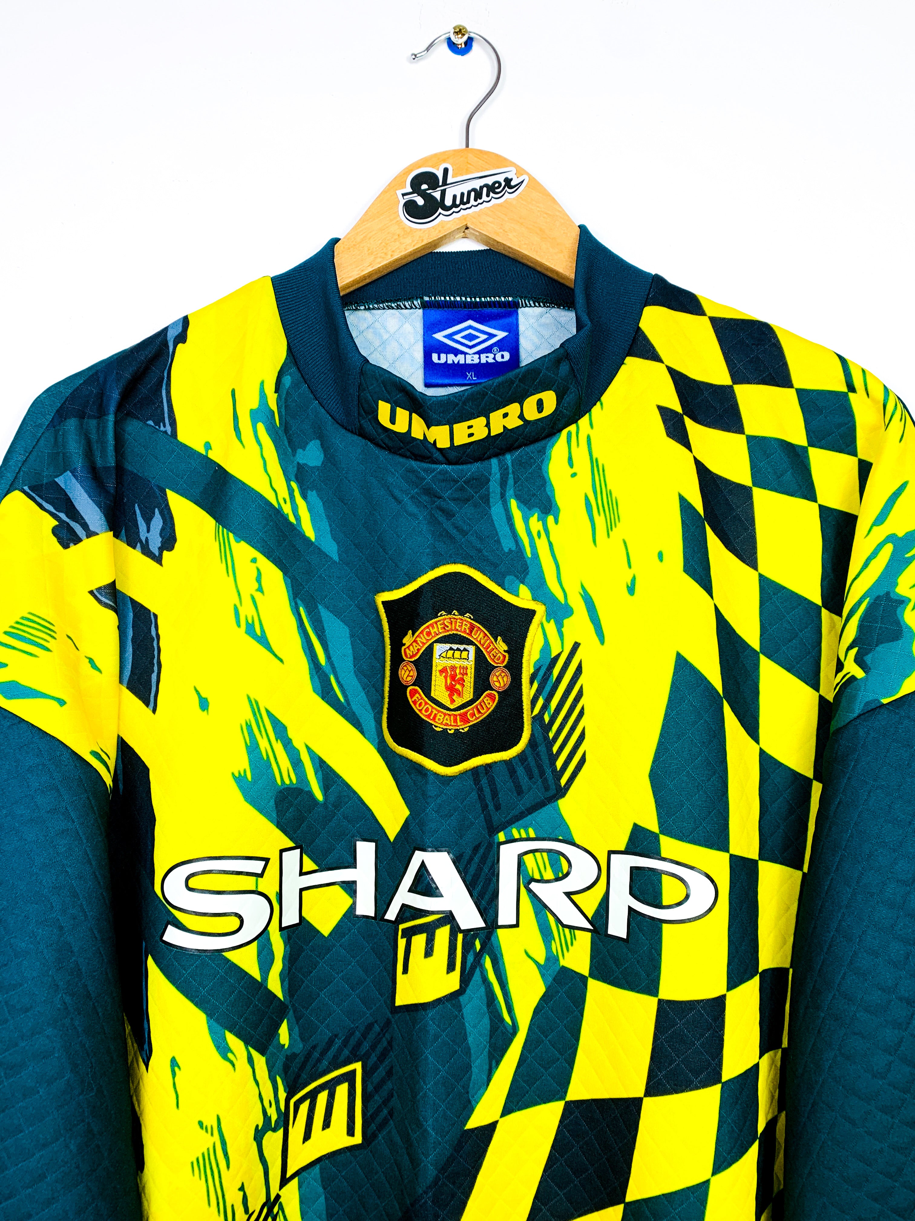 MANCHESTER UNITED 1994/1996 GK SHIRT #1 SCHMEICHEL