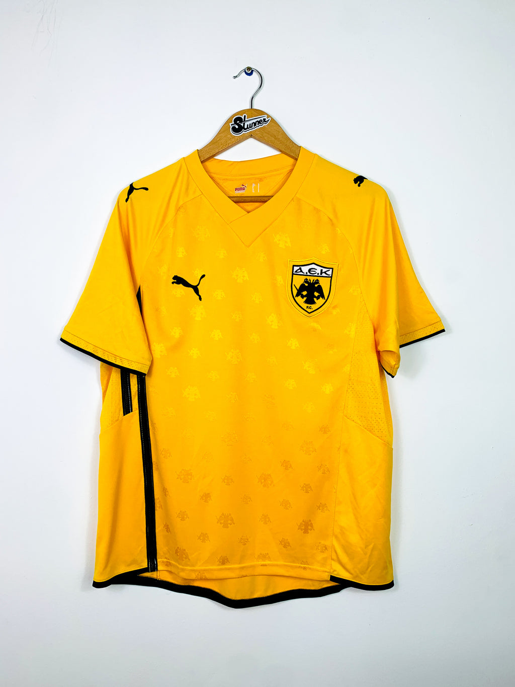 AEK 2009/2010 HOME SHIRT #1 KAFES