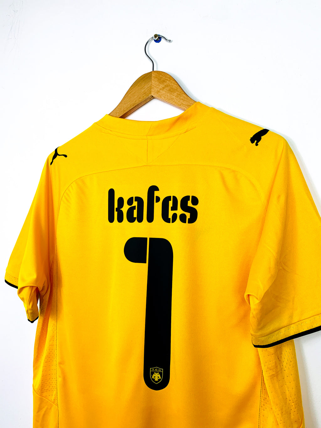 AEK 2009/2010 HOME SHIRT #1 KAFES