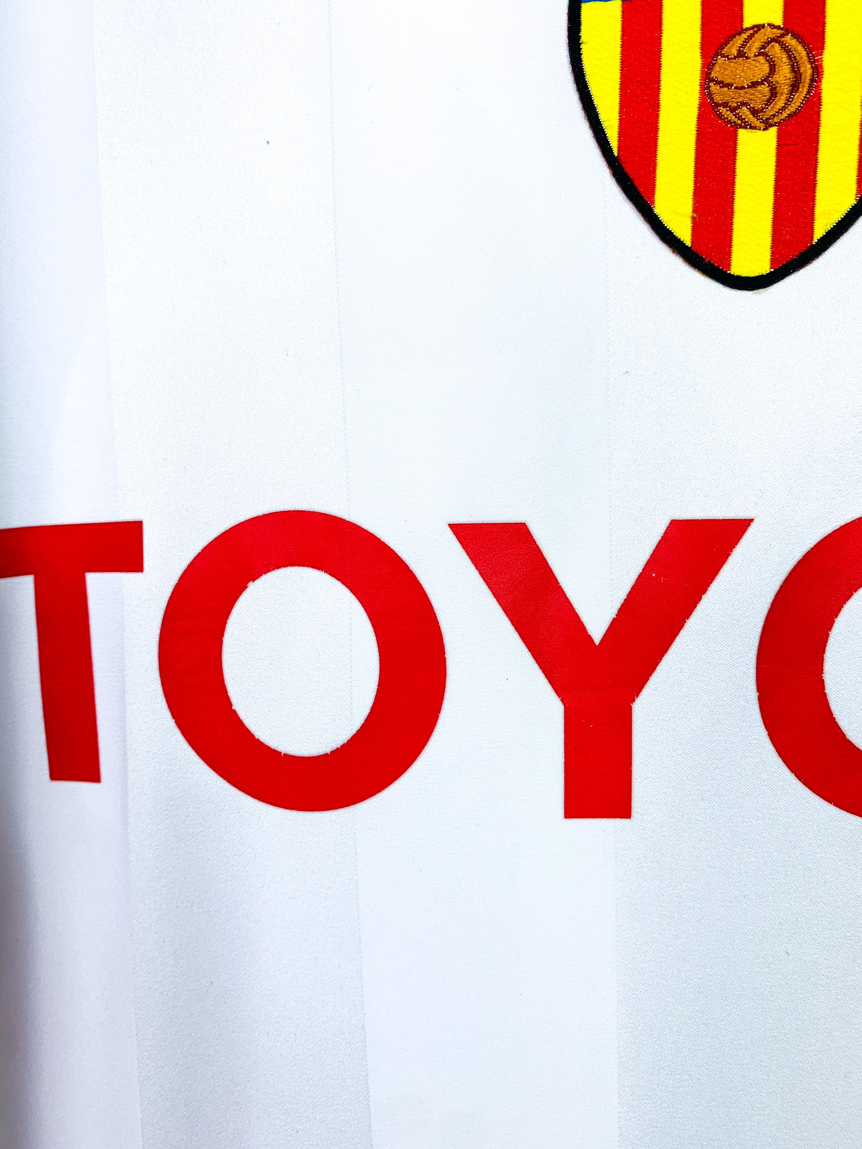 VALENCIA 2004/2005 HOME SHIRT #21 AIMAR