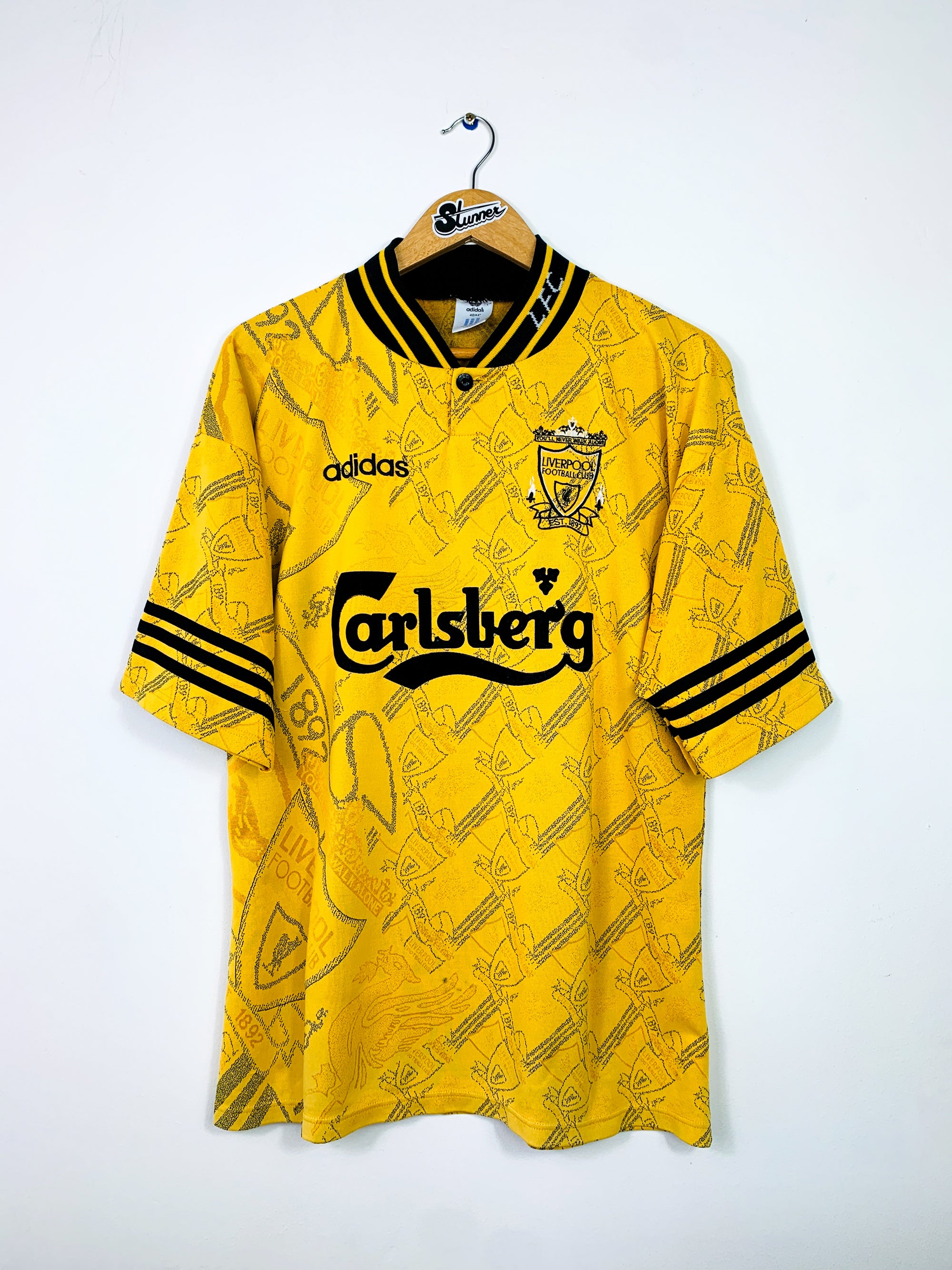 LIVERPOOL 1994/1996 THIRD SHIRT #9 RUSH