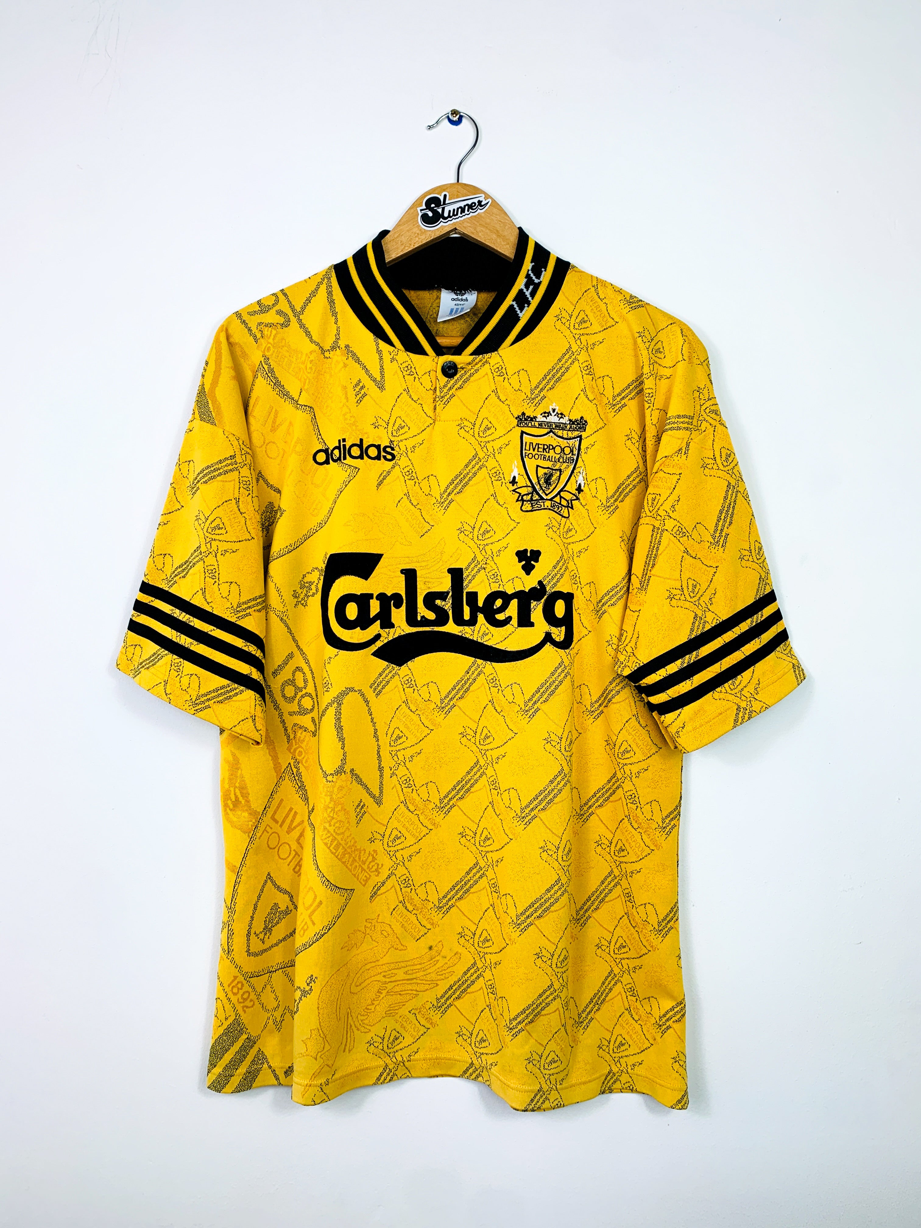 LIVERPOOL 1994/1996 THIRD SHIRT #9 RUSH