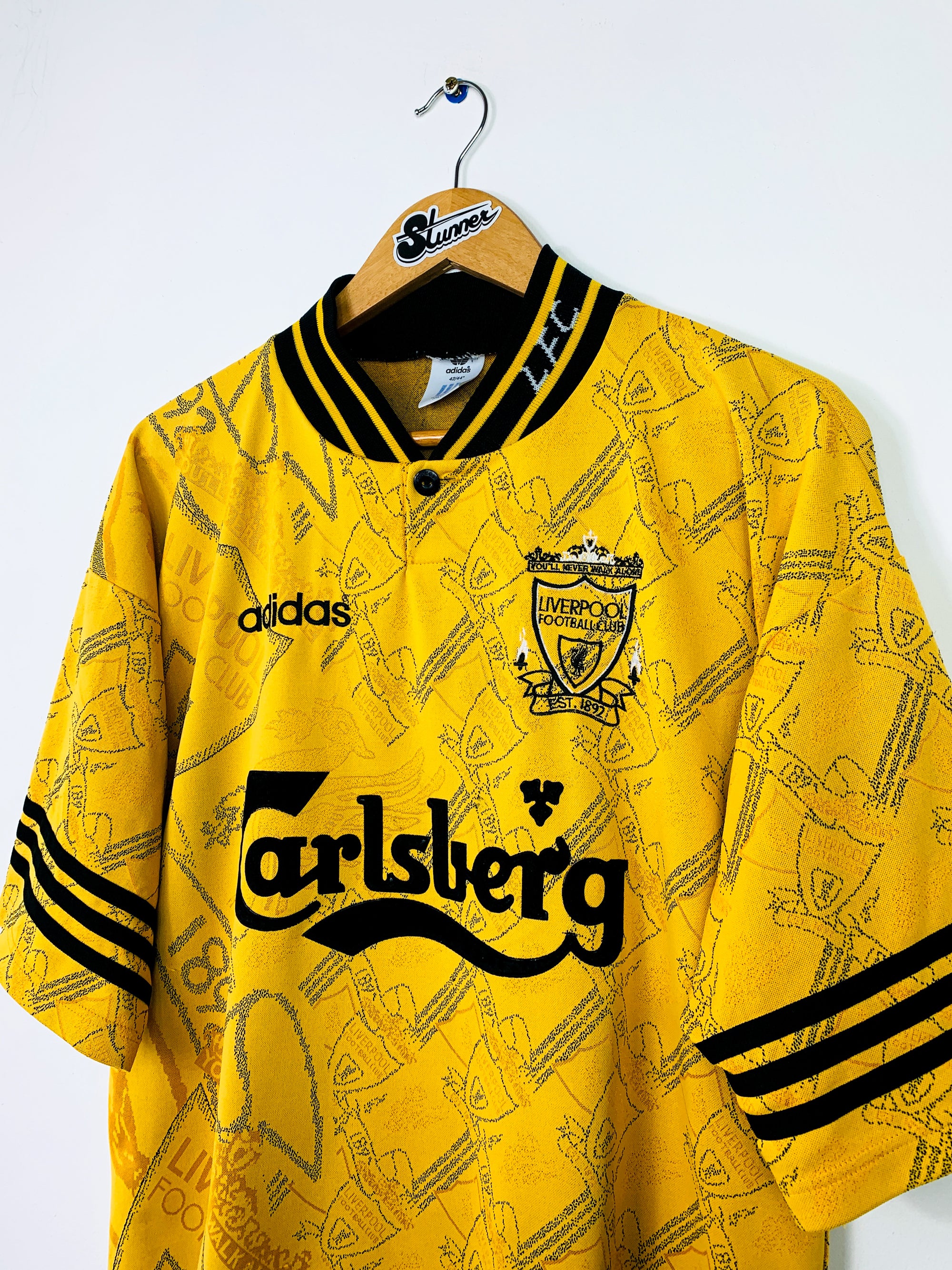 LIVERPOOL 1994/1996 THIRD SHIRT #9 RUSH