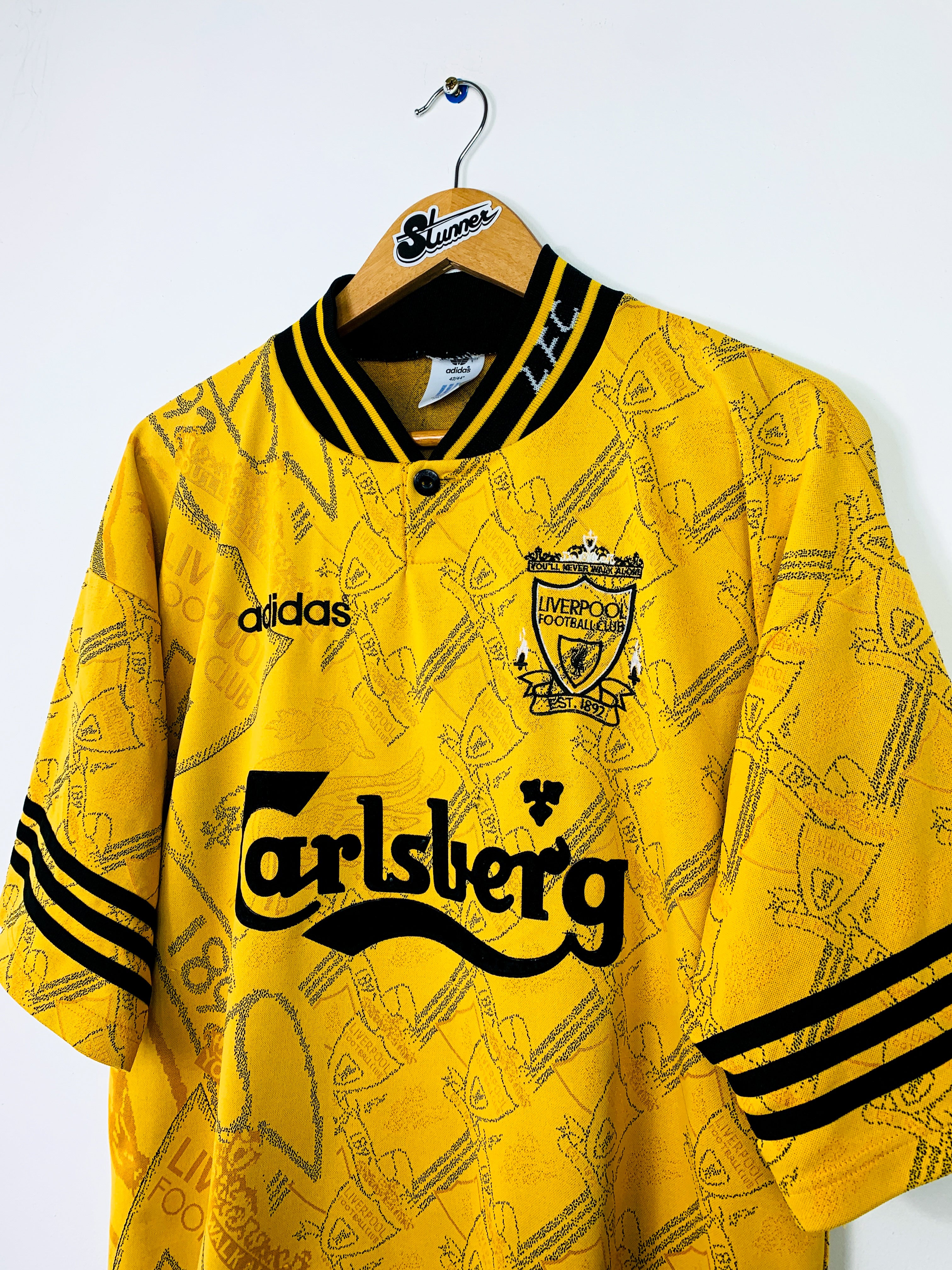 LIVERPOOL 1994/1996 THIRD SHIRT #9 RUSH