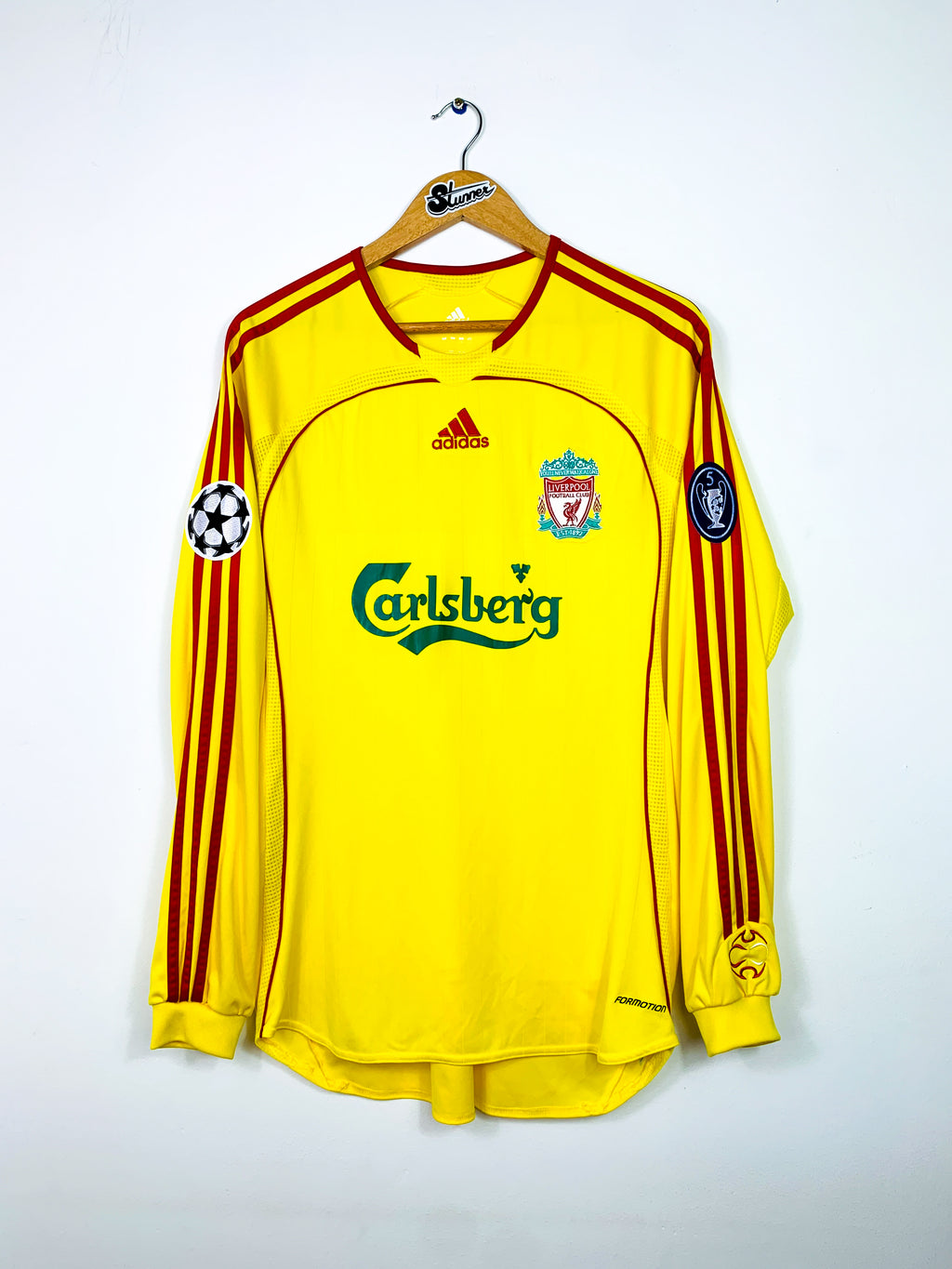LIVERPOOL 2006/2008 *PLAYER ISSUE* AWAY SHIRT #9 TORRES [L/S]