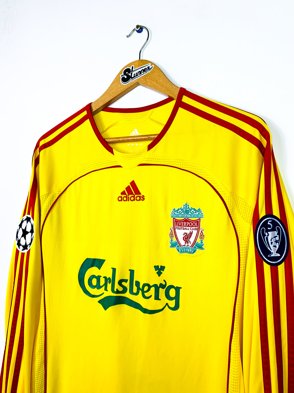 LIVERPOOL 2006/2008 *PLAYER ISSUE* AWAY SHIRT #9 TORRES [L/S]