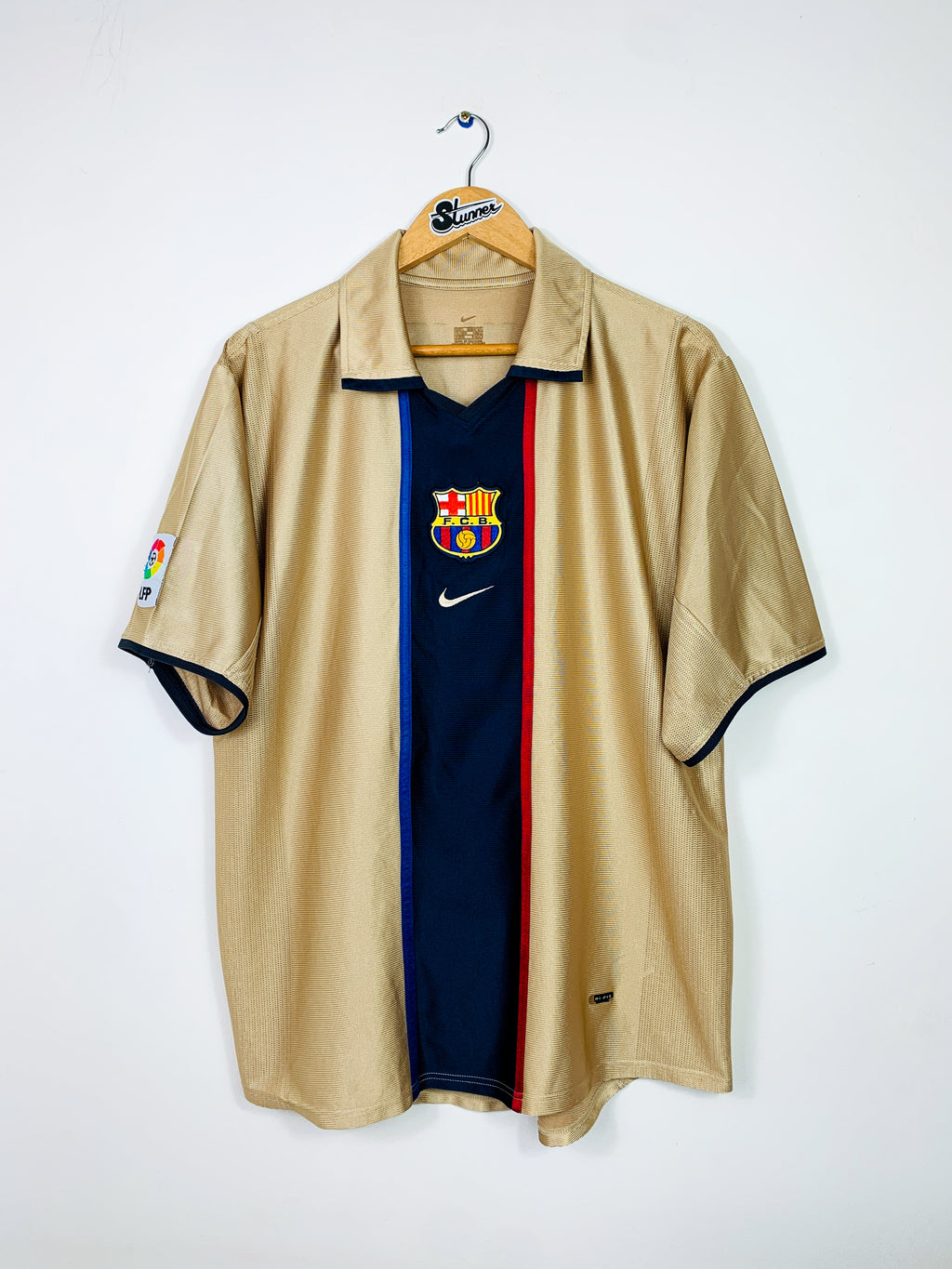 BARCELONA 2001/2003 AWAY SHIRT #9 KLUIVERT