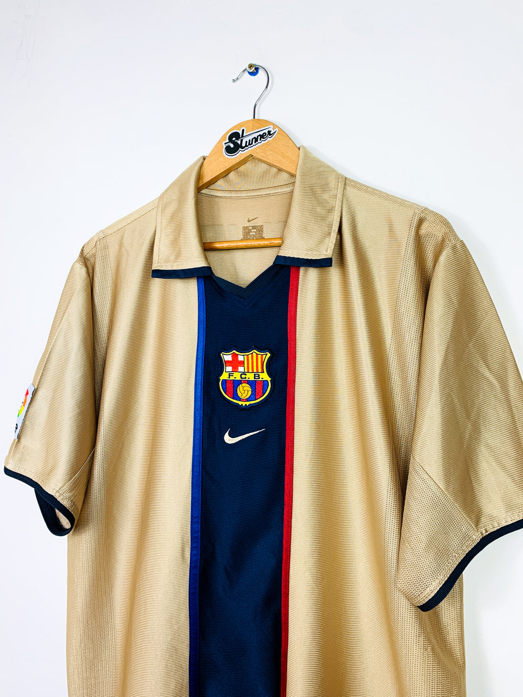 BARCELONA 2001/2003 AWAY SHIRT #9 KLUIVERT