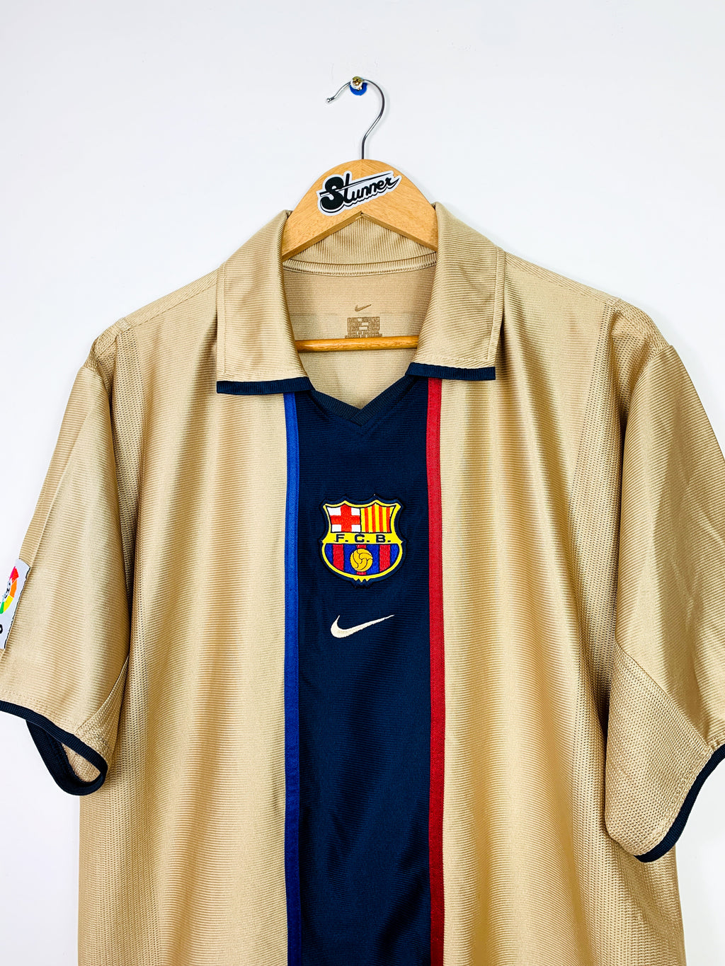 BARCELONA 2001/2003 AWAY SHIRT #9 KLUIVERT