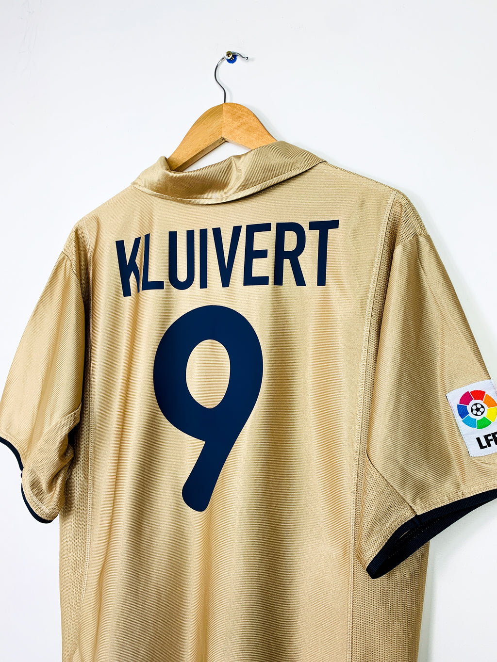 BARCELONA 2001/2003 AWAY SHIRT #9 KLUIVERT