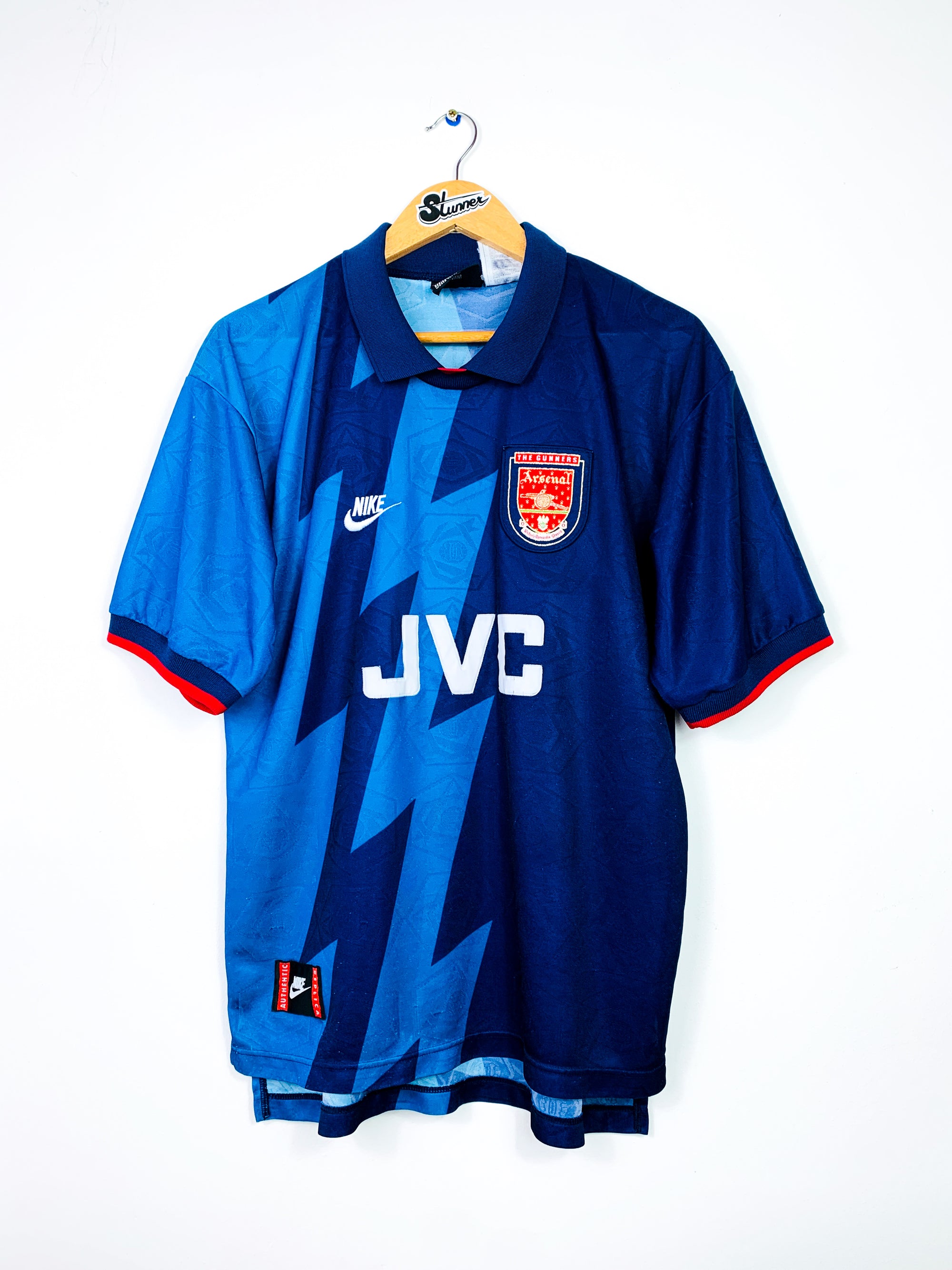 ARSENAL 1995/1996 AWAY SHIRT #8 WRIGHT