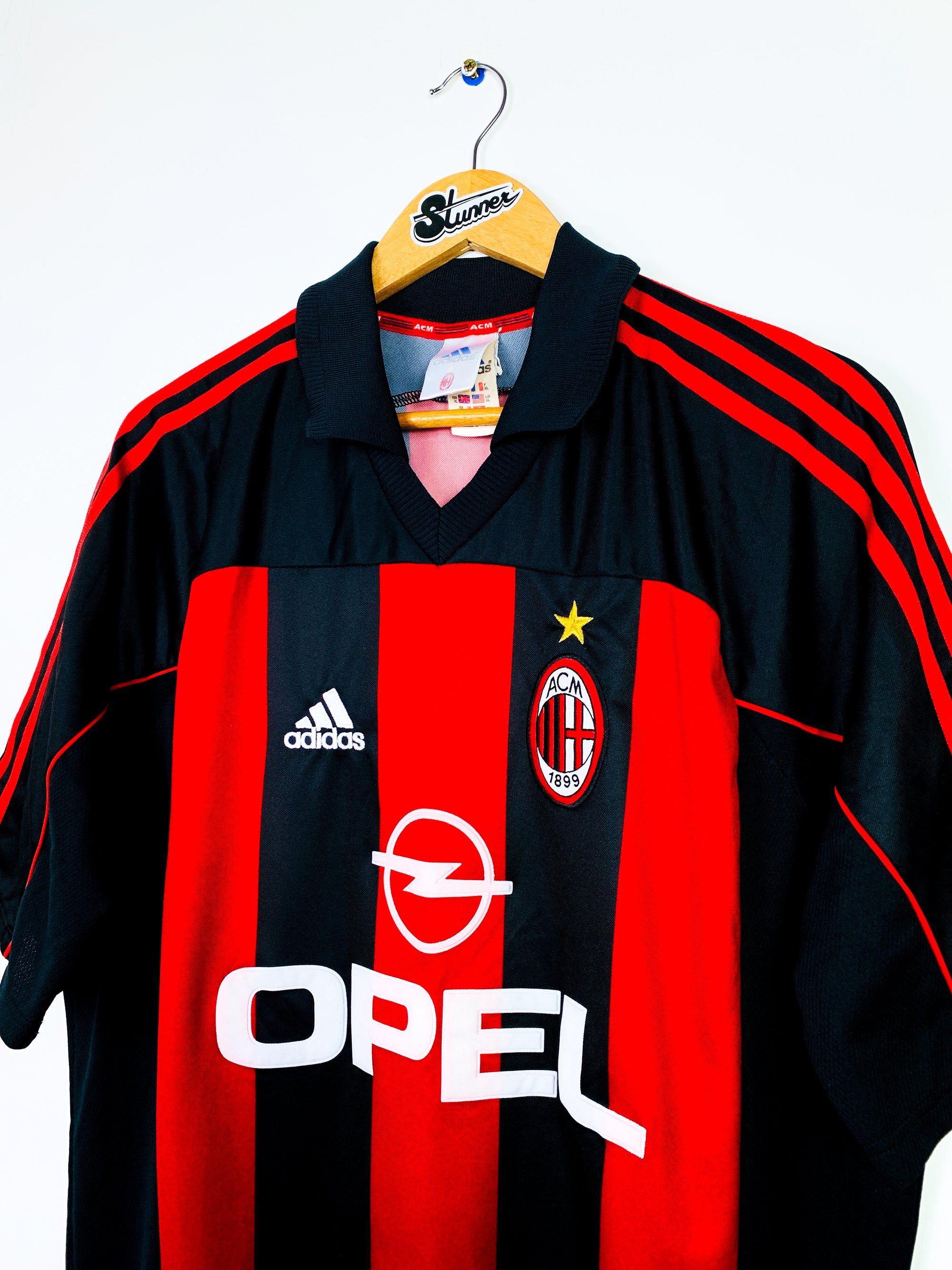 AC MILAN 2000/2002 HOME SHIRT #7 SHEVCHENKO