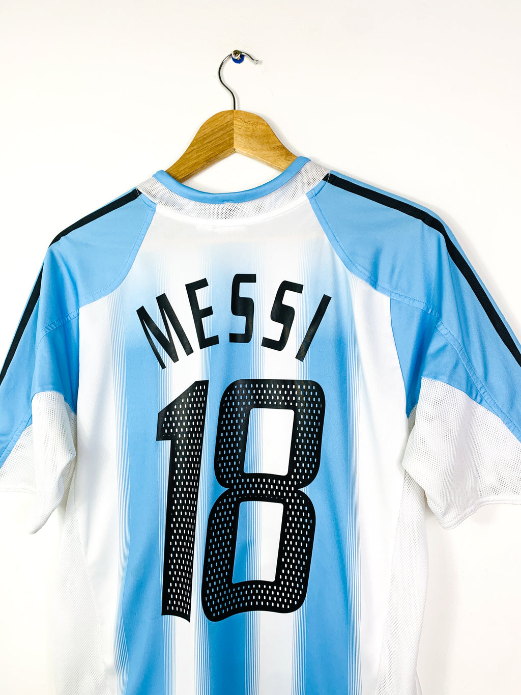 ARGENTINA 2004/2005 HOME SHIRT #18 MESSI [M]