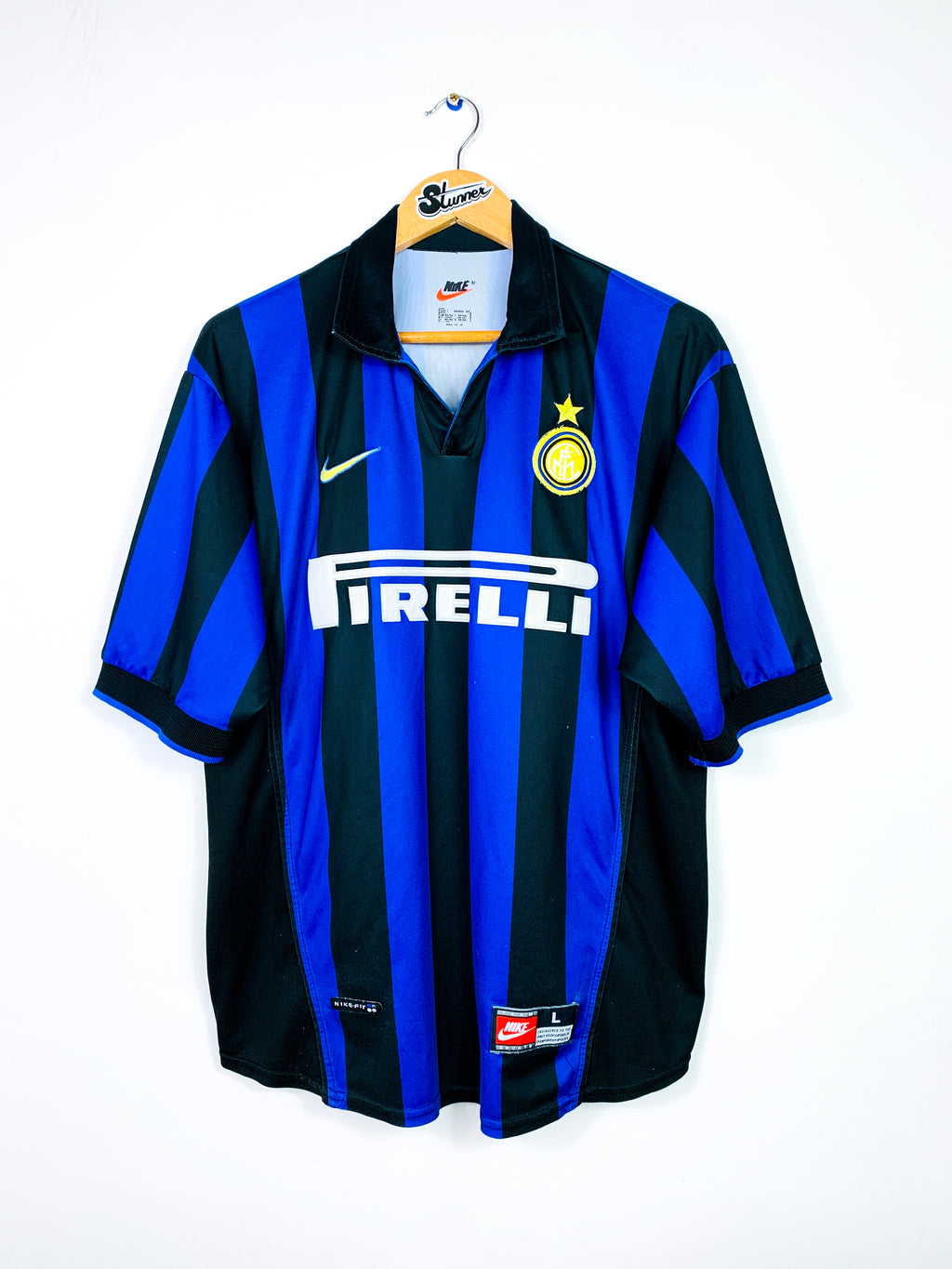 INTER MILAN 1998/1999 HOME SHIRT #9 RONALDO