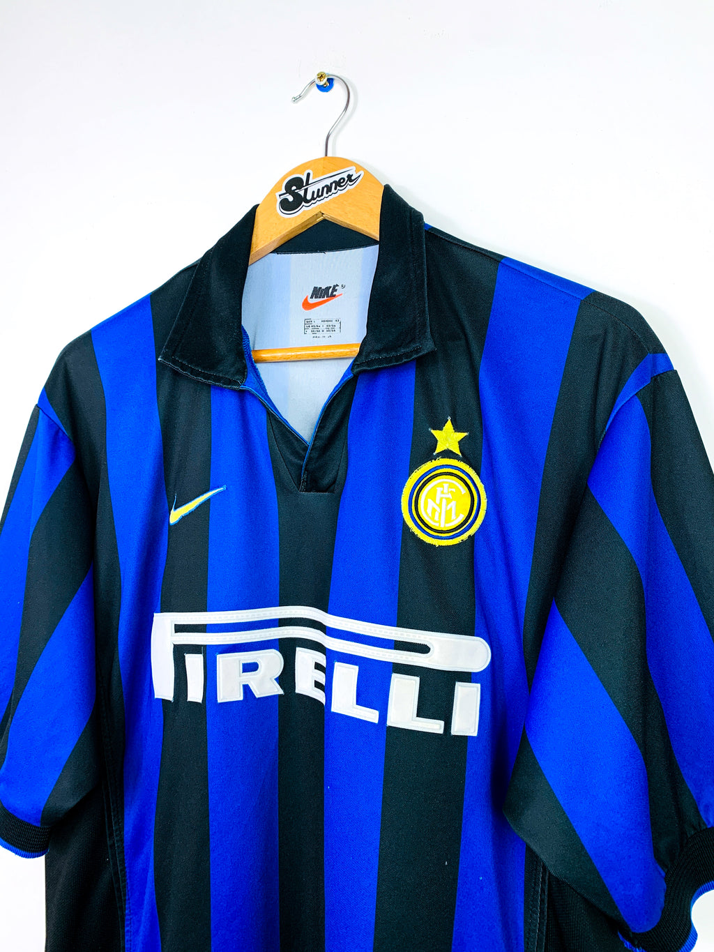 INTER MILAN 1998/1999 HOME SHIRT #9 RONALDO