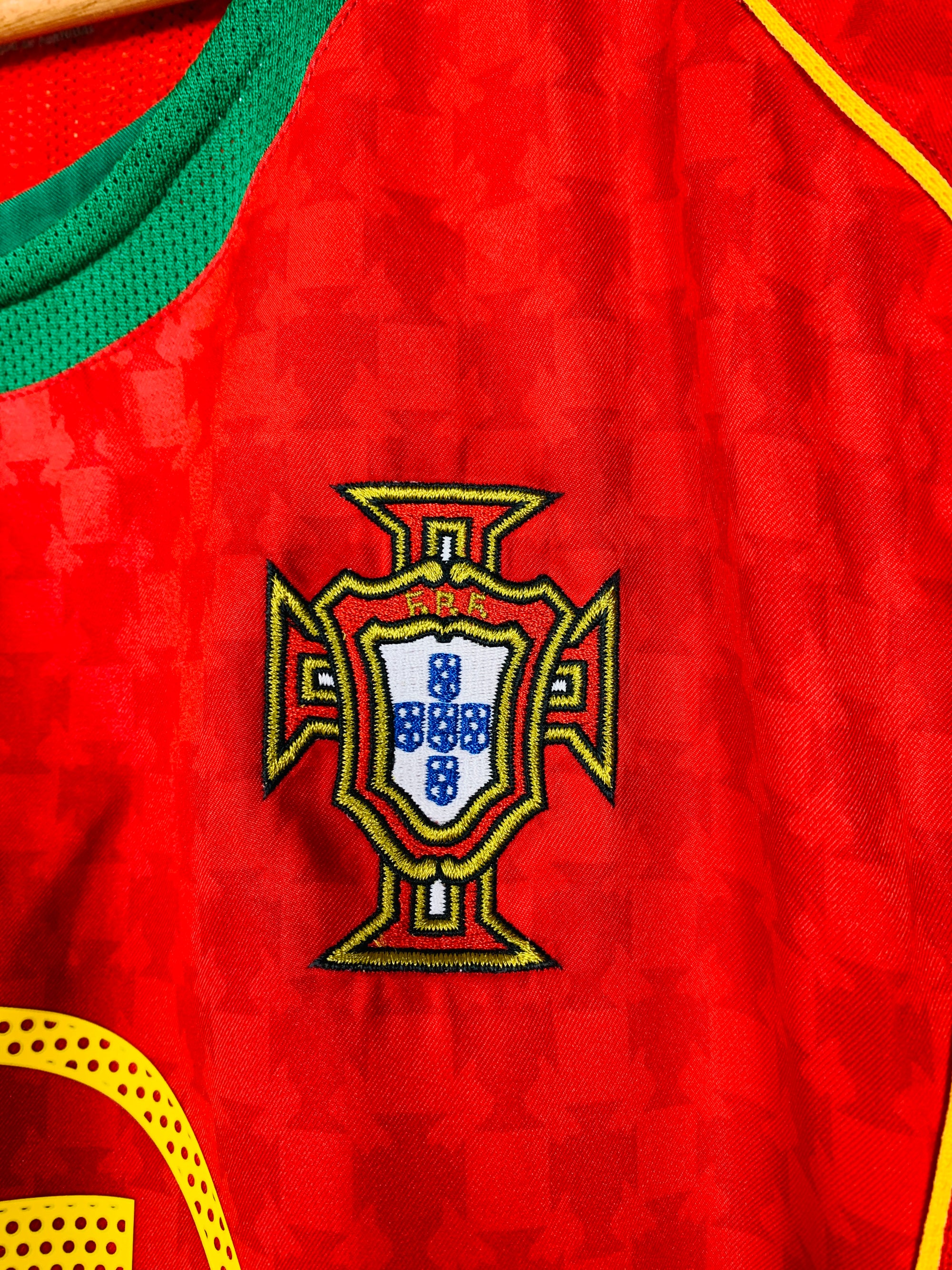 PORTUGAL 2004/2006 HOME SHIRT #17 C.RONALDO