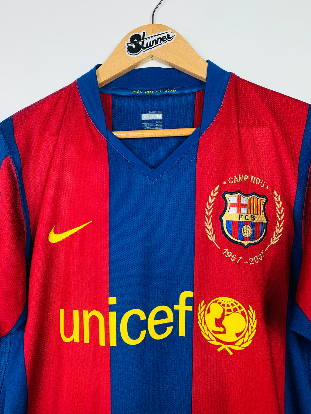 BARCELONA 2007/2008 HOME SHIRT #14 HENRY