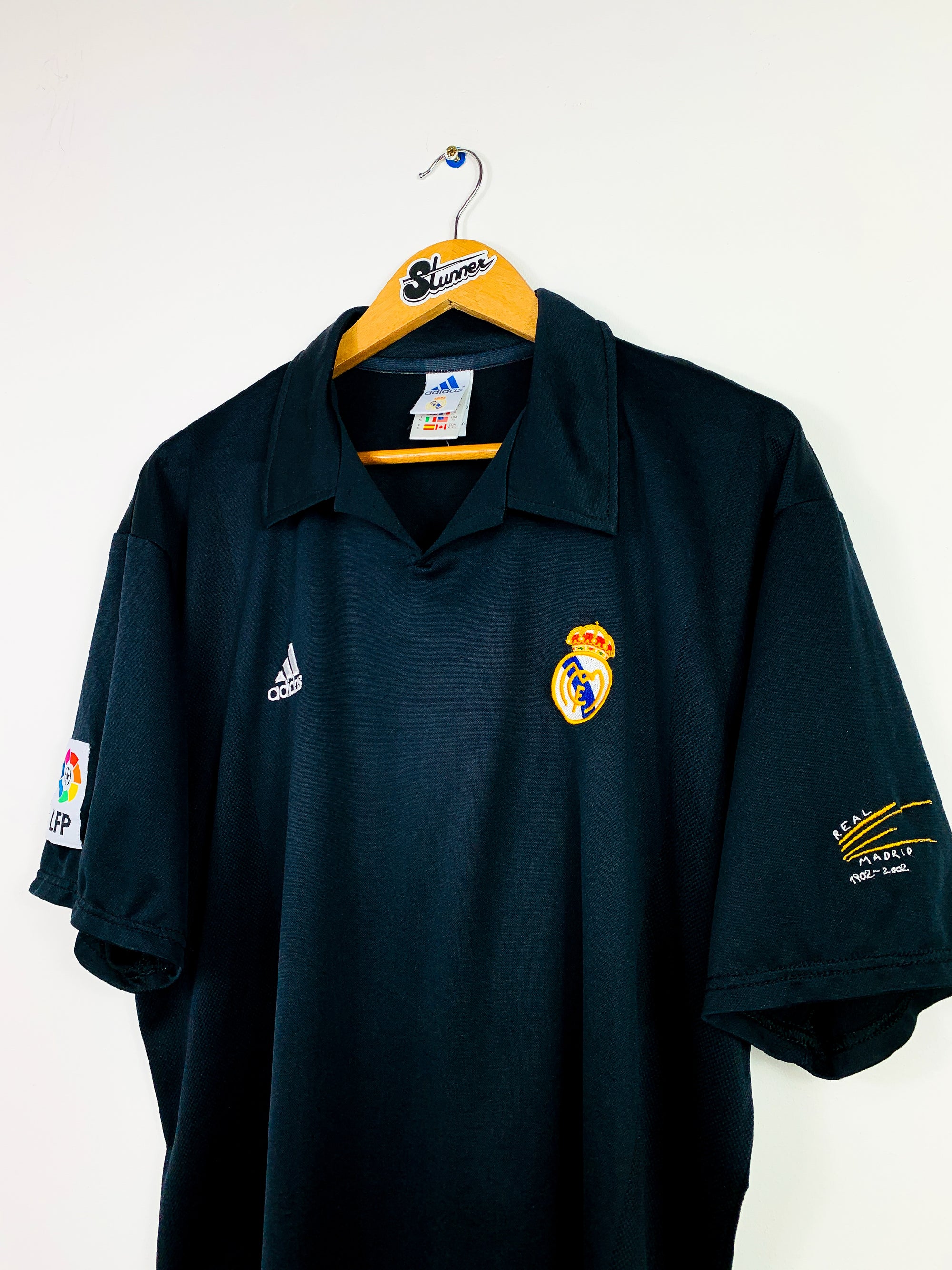 REAL MADRID 2002/2003 *CENTENARY* AWAY SHIRT #5 ZIDANE