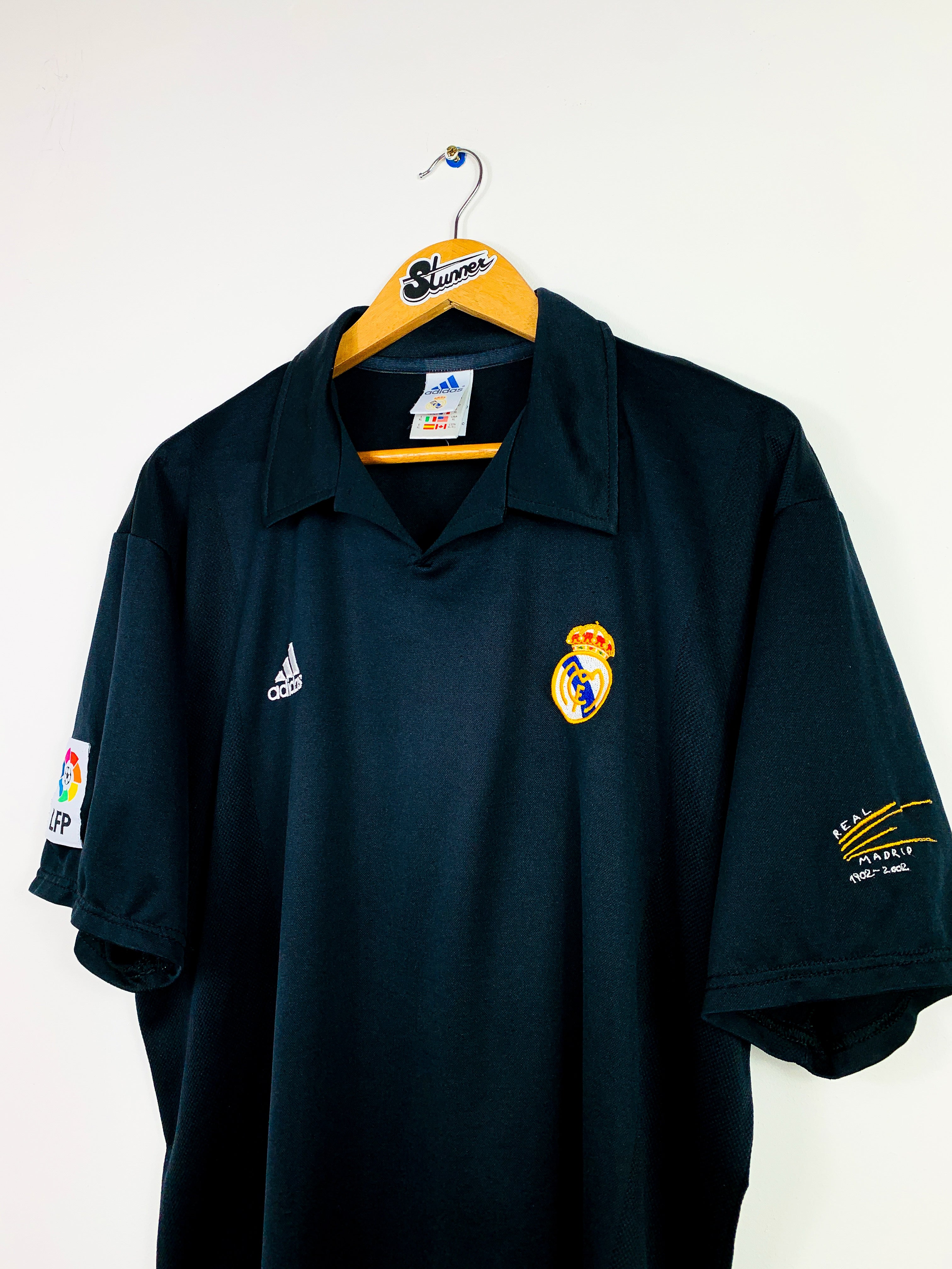 REAL MADRID 2002/2003 *CENTENARY* AWAY SHIRT #5 ZIDANE