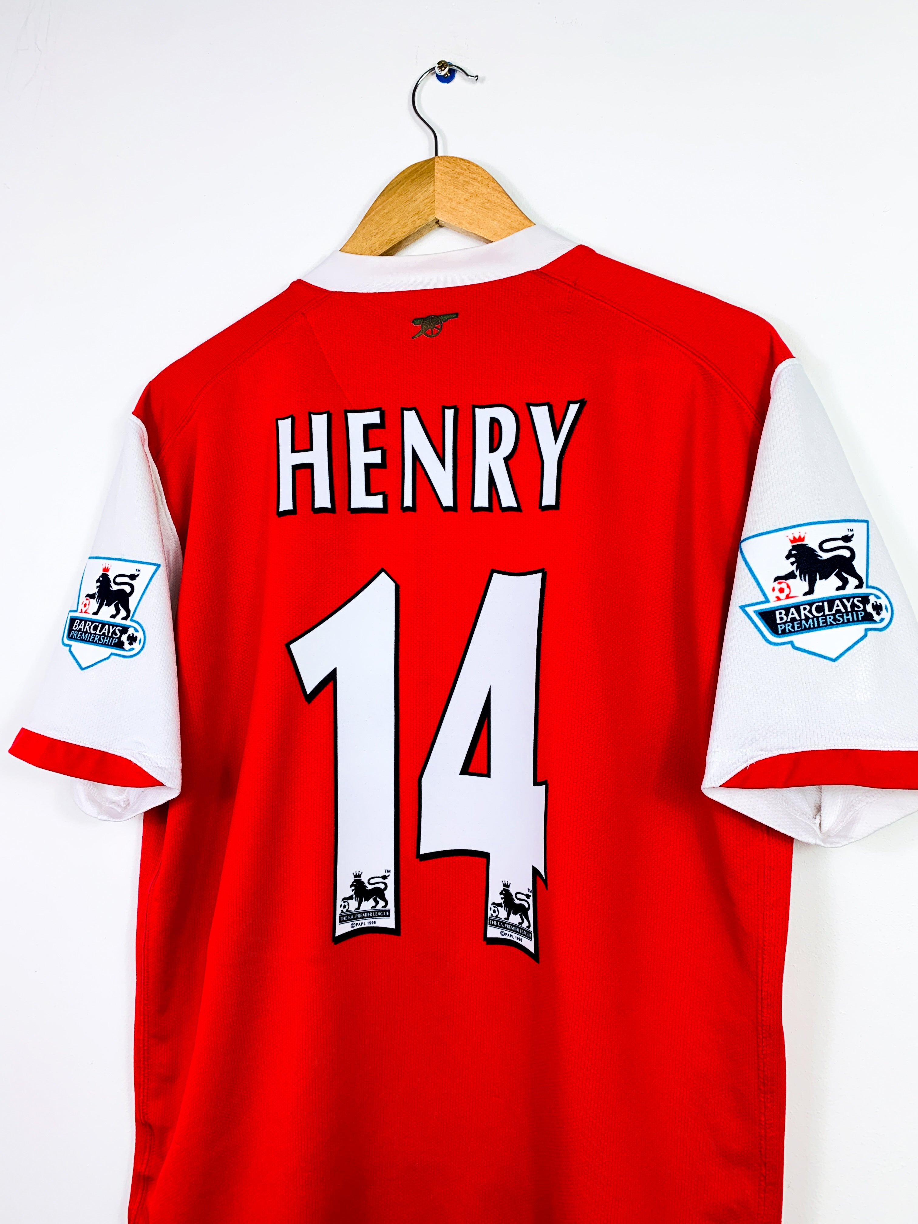 ARSENAL 2006/2008 HOME SHIRT #14 HENRY
