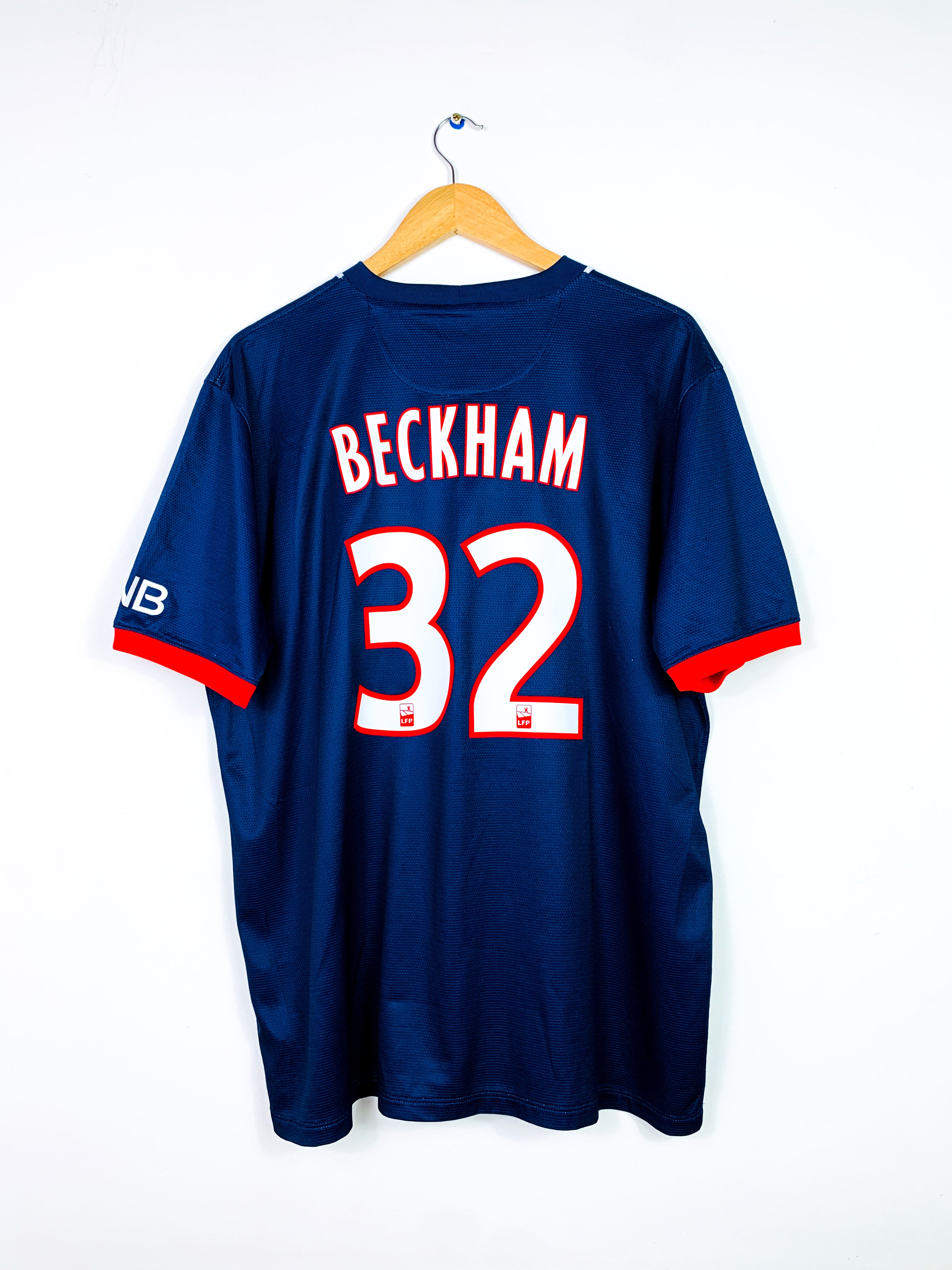 PSG 2013/2014 HOME SHIRT #32 BECKHAM [L]