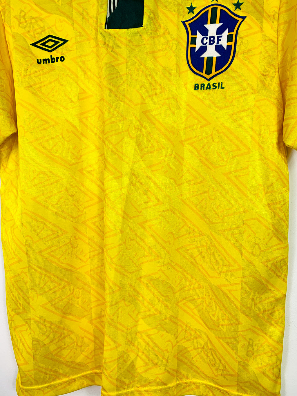 BRAZIL 1992/1993 HOME SHIRT [S/M]