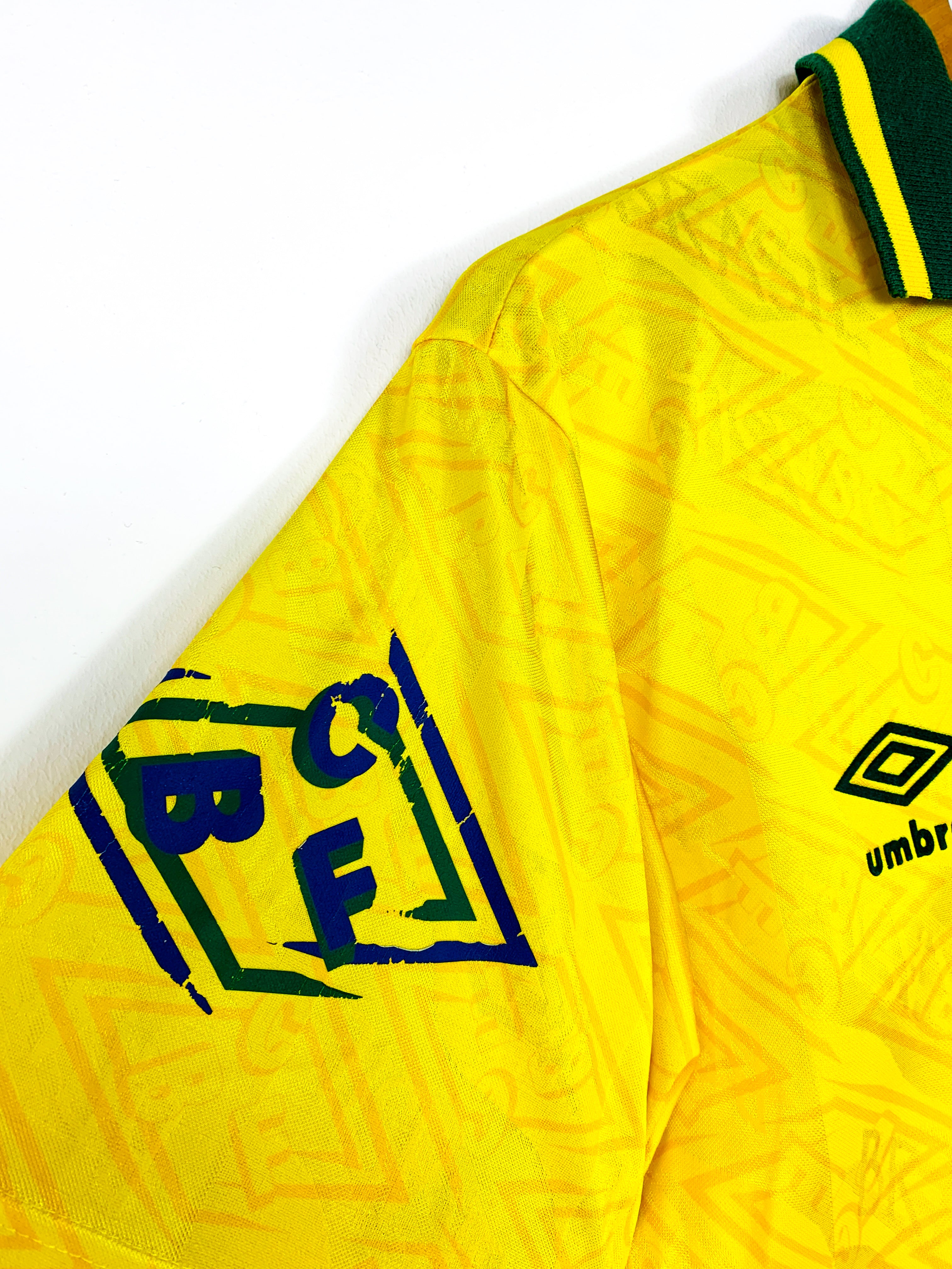 BRAZIL 1992/1993 HOME SHIRT [S/M]