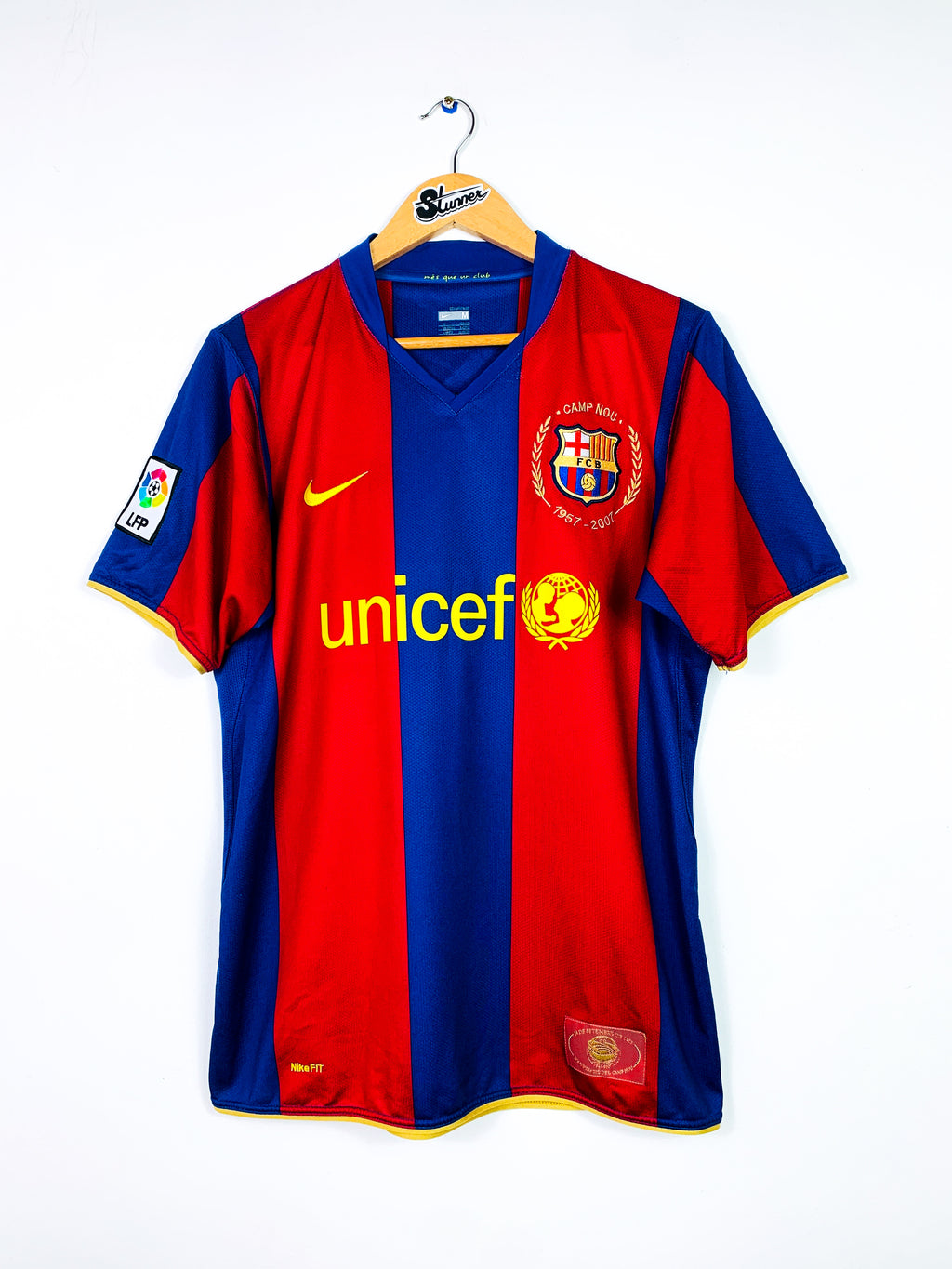 BARCELONA 2007/2008 HOME SHIRT #14 HENRY