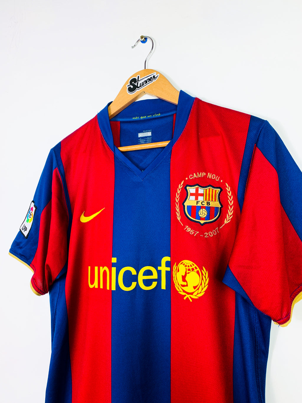 BARCELONA 2007/2008 HOME SHIRT #14 HENRY