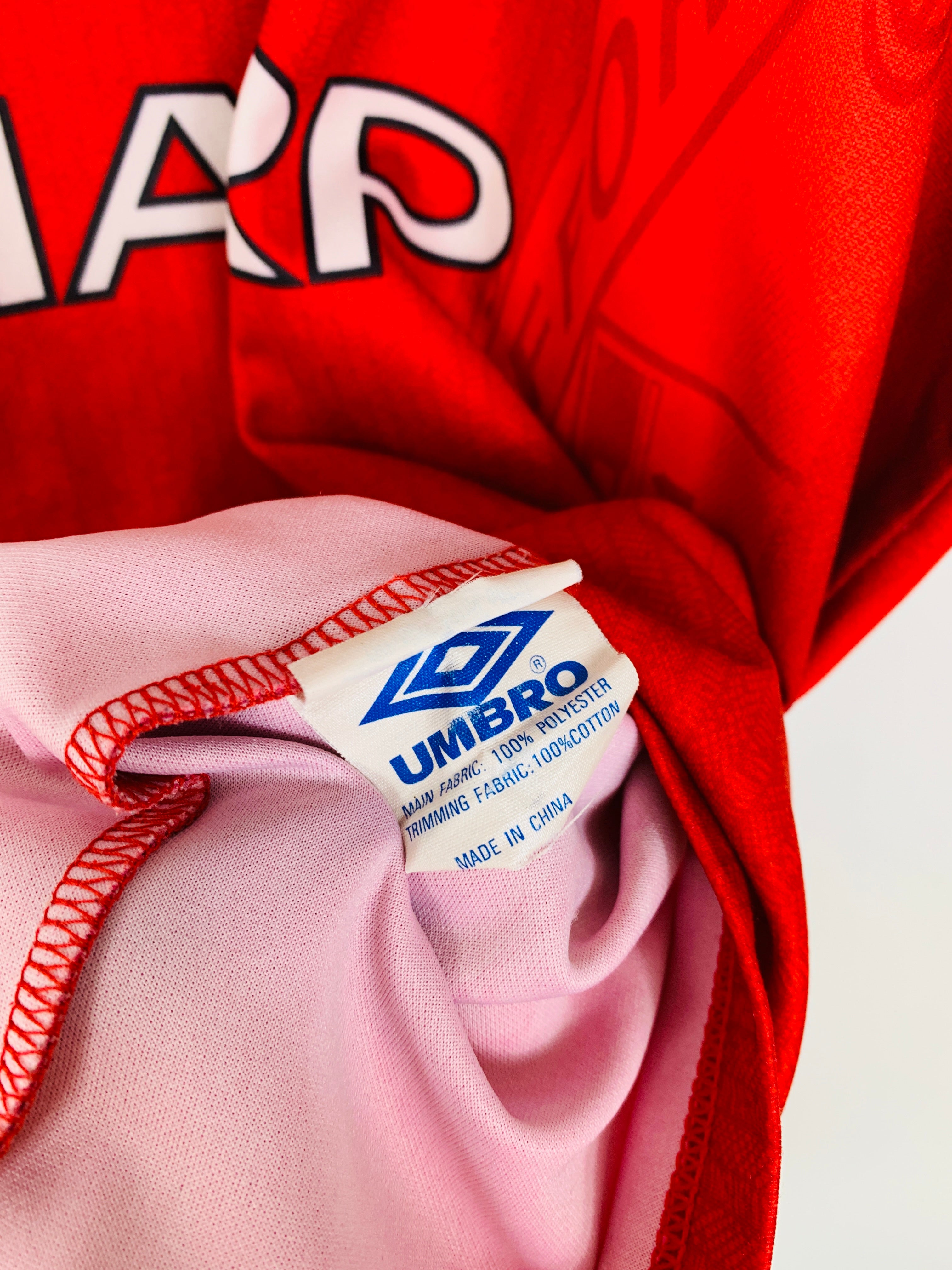 MANCHESTER UNITED 1996/1998 HOME SHIRT #10 BECKHAM [M]