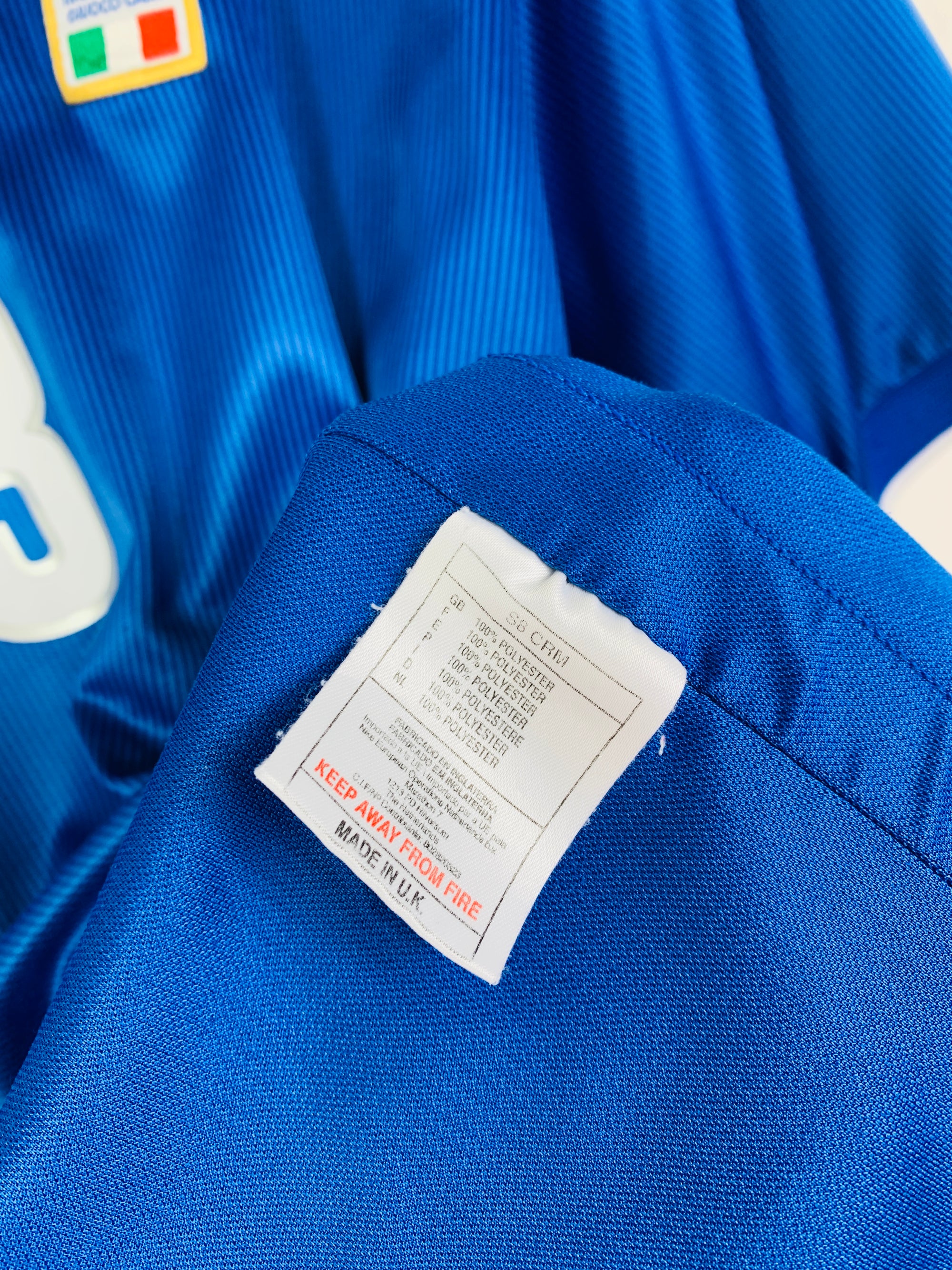 ITALY 1997/1998 HOME SHIRT #3 MALDINI
