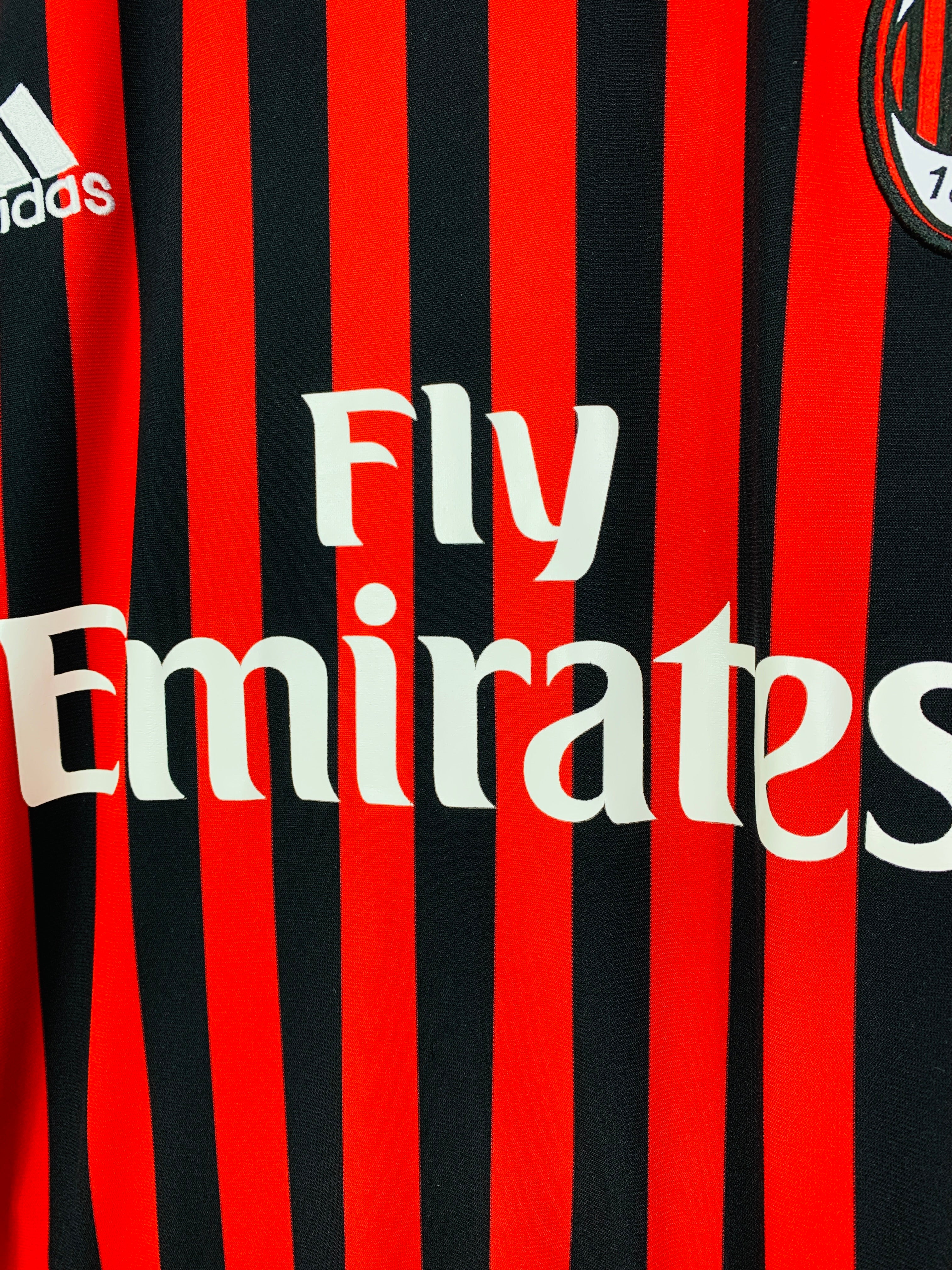 AC MILAN 2011/2012 HOME SHIRT #11 IBRAHIMOVIC