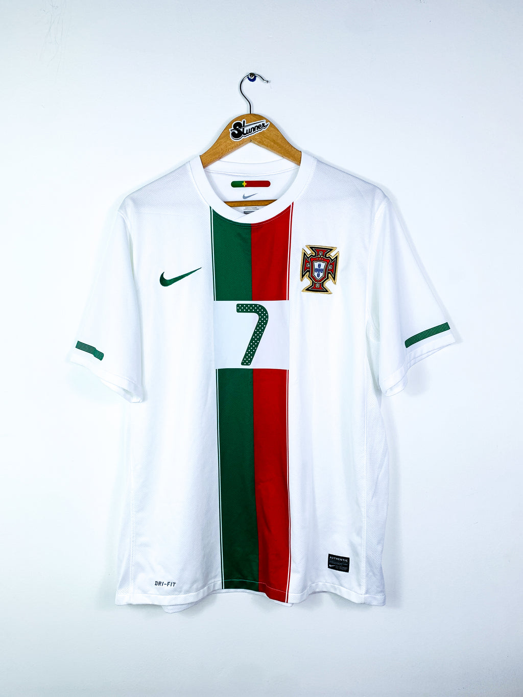 PORTUGAL 2010/2011 AWAY SHIRT #7 RONALDO